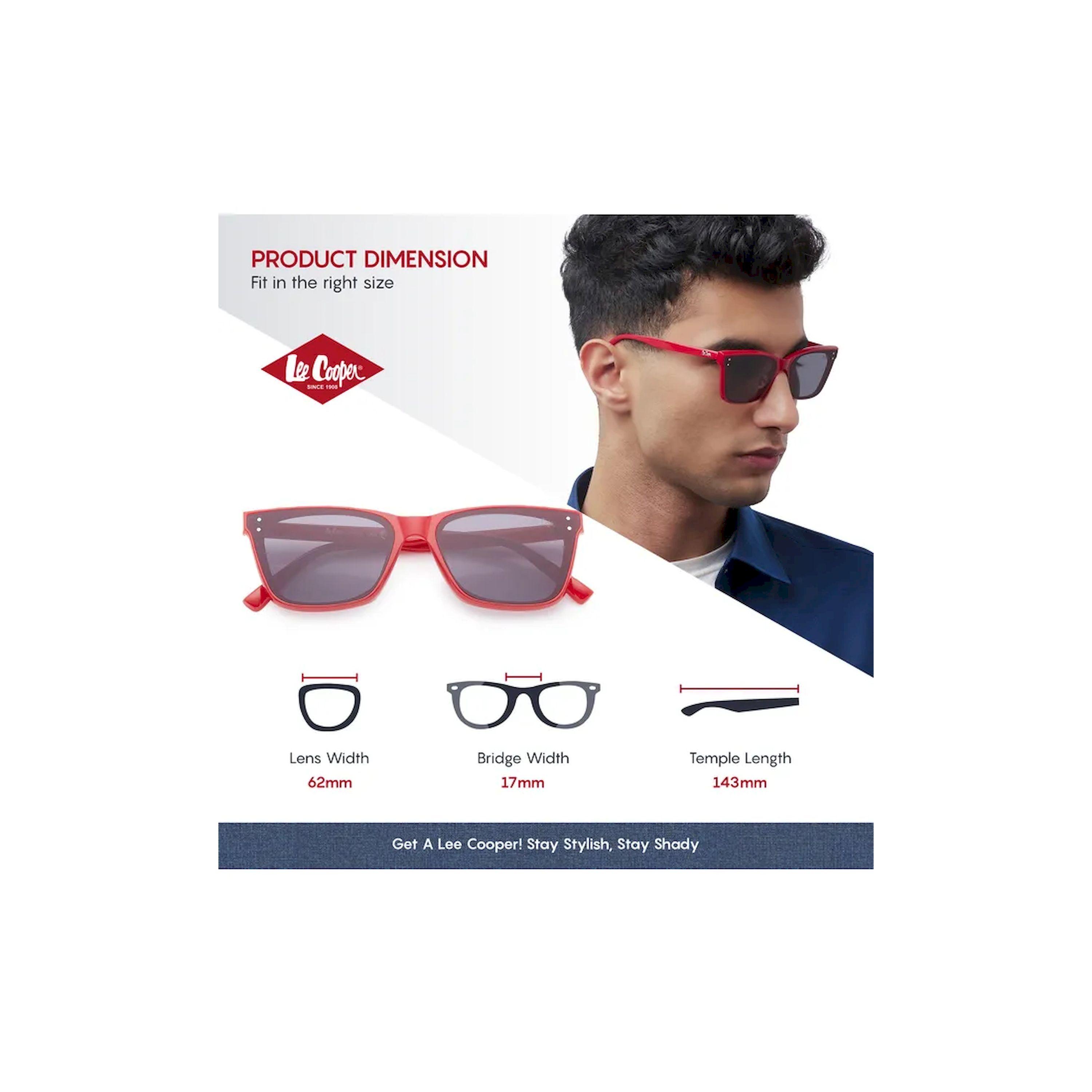 Lee Cooper 62MM Grey Square Sunglasses - LC1208C03-women-sunglasses-image-2