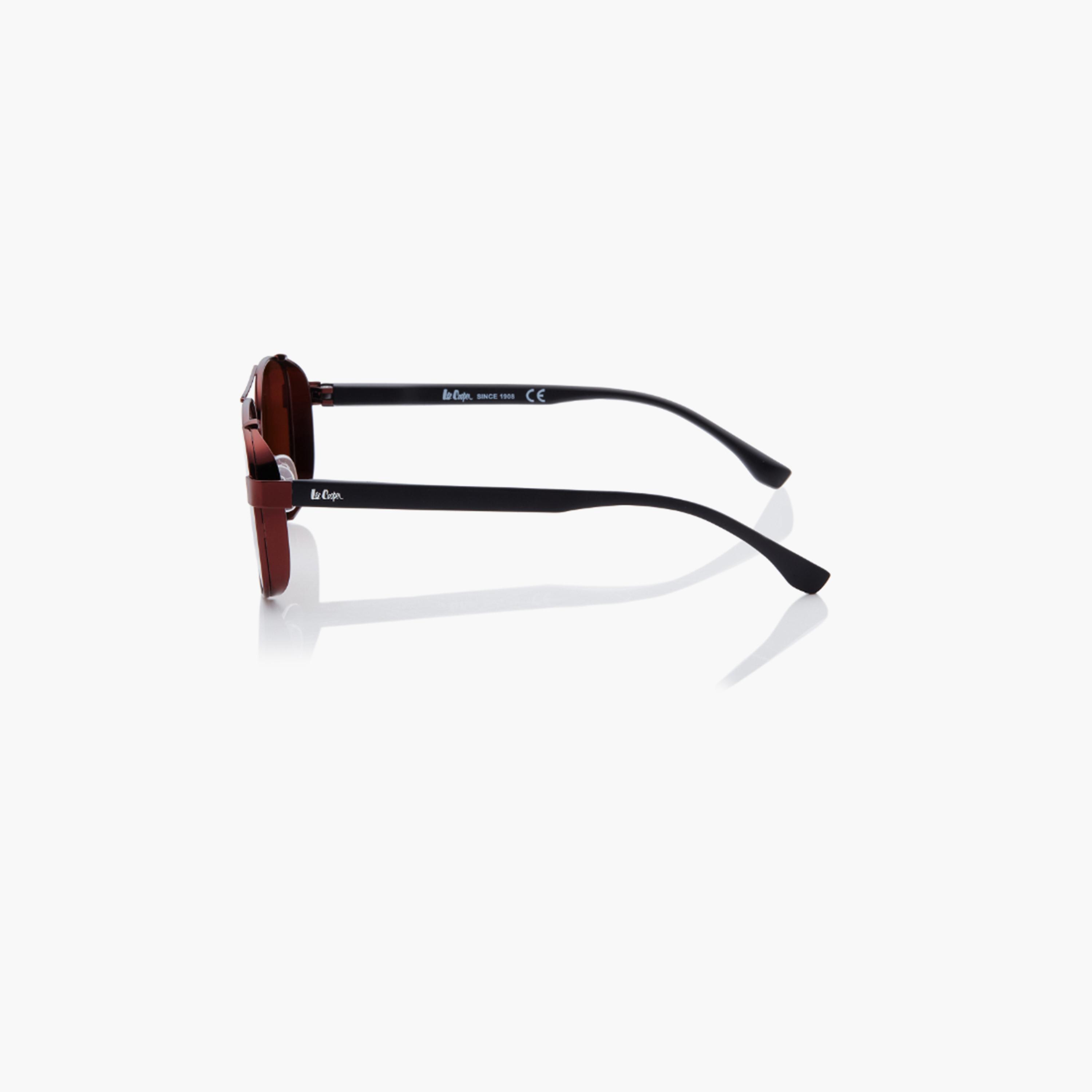 Lee Cooper Polarized 59MM Brown Square Sunglasses - LC1209C02-men-sunglasses-image-4