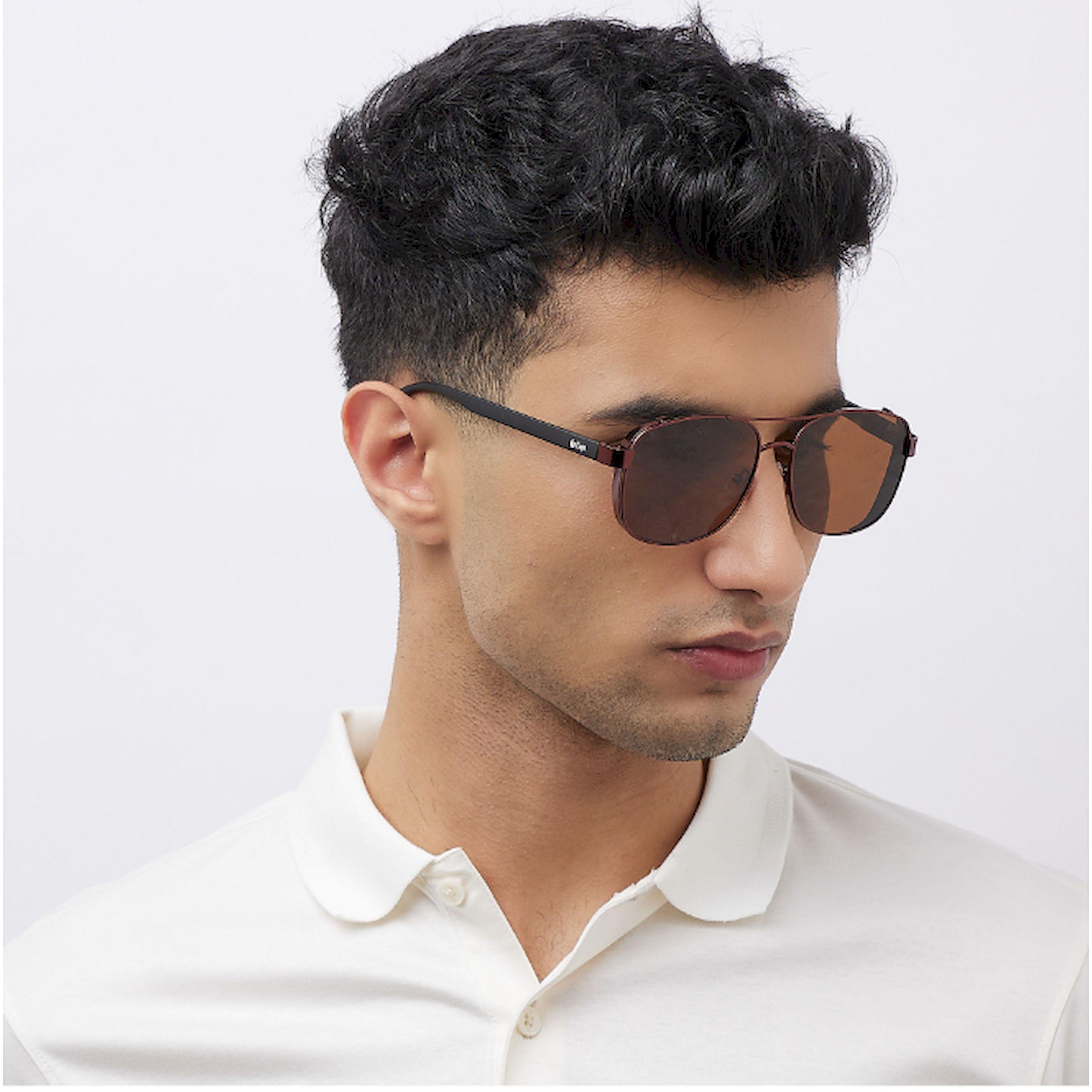Lee Cooper Polarized 59MM Brown Square Sunglasses - LC1209C02-men-sunglasses-image-8