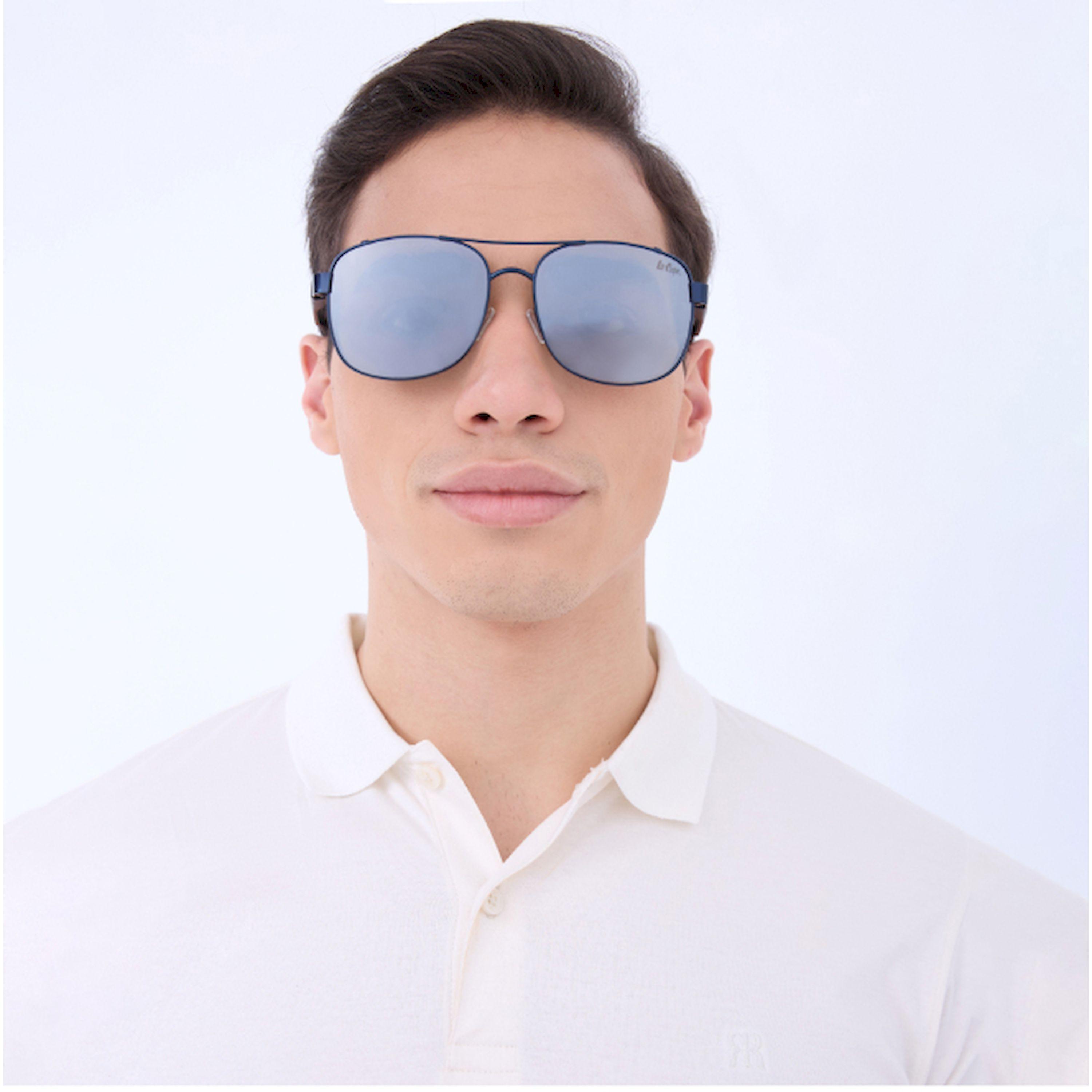 Lee Cooper Polarized 59MM Silver Mirror Square Sunglasses - LC1209C03-men-sunglasses-image-7