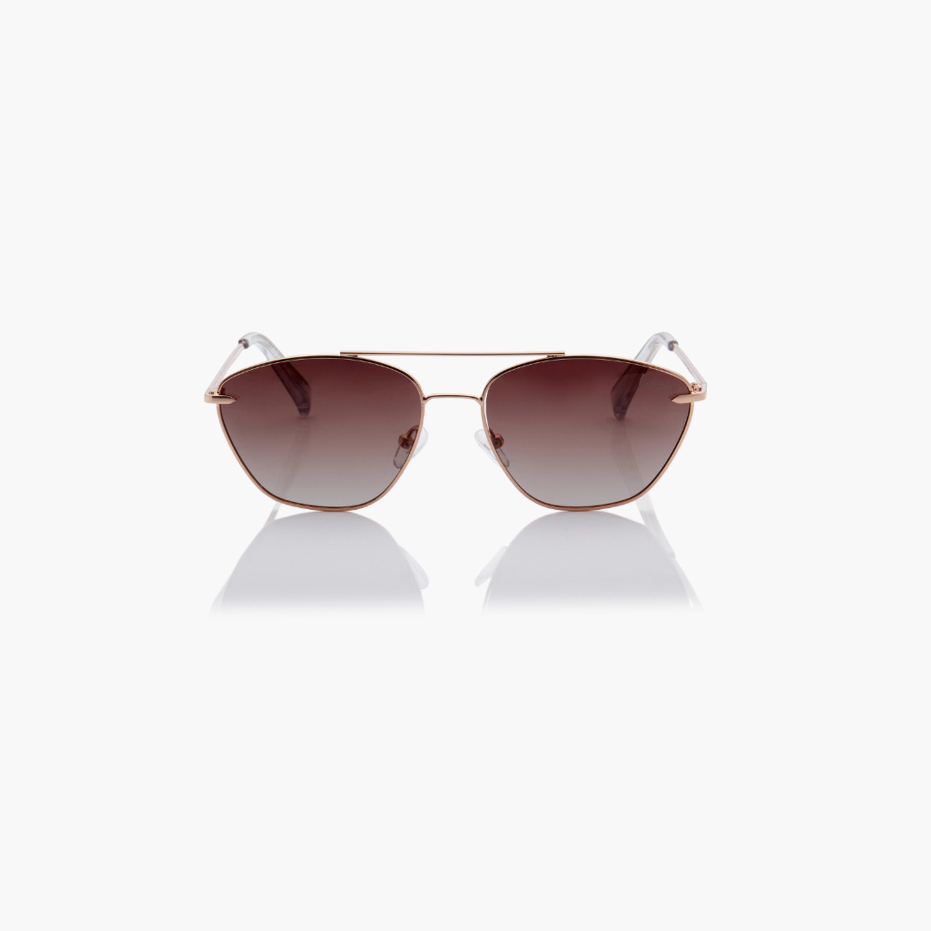 Lee Cooper Polarized 56MM Gradient Brown Round Sunglasses - LC1210C02-women-sunglasses-image-3