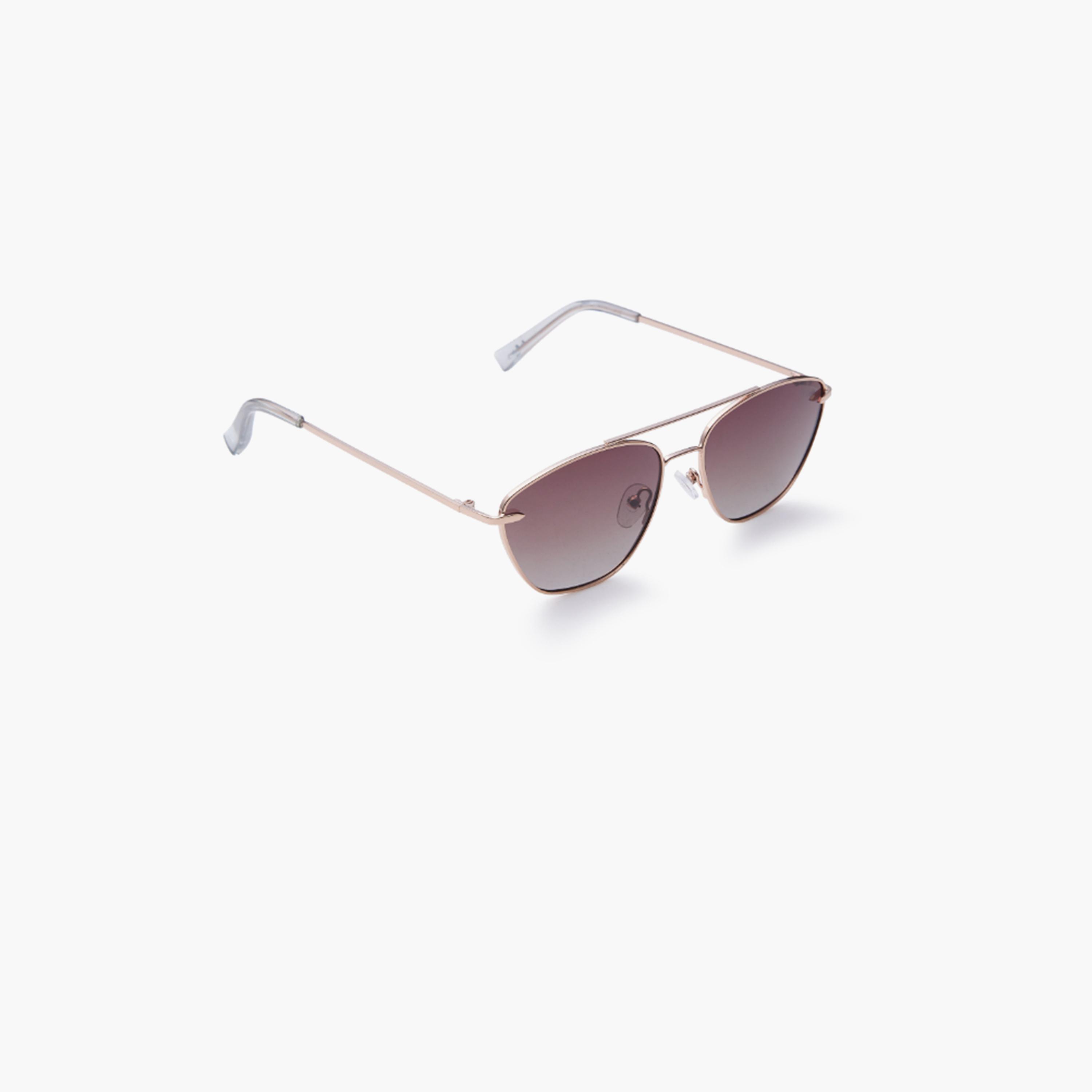 Lee Cooper Polarized 56MM Gradient Brown Round Sunglasses - LC1210C02-women-sunglasses-image-5