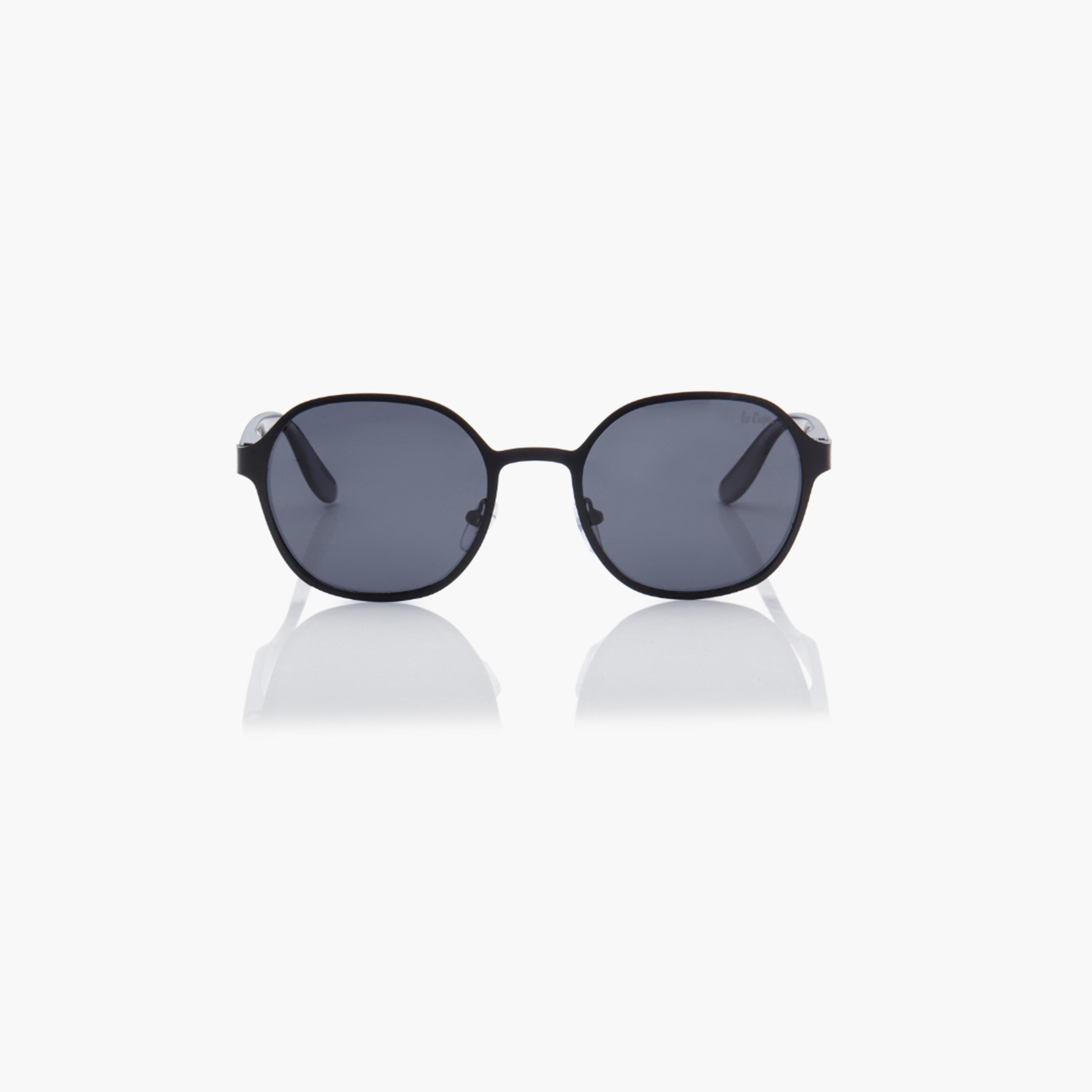 Lee Cooper Polarized 51MM Grey Round Sunglasses - LC1211C01-men-sunglasses-image-3