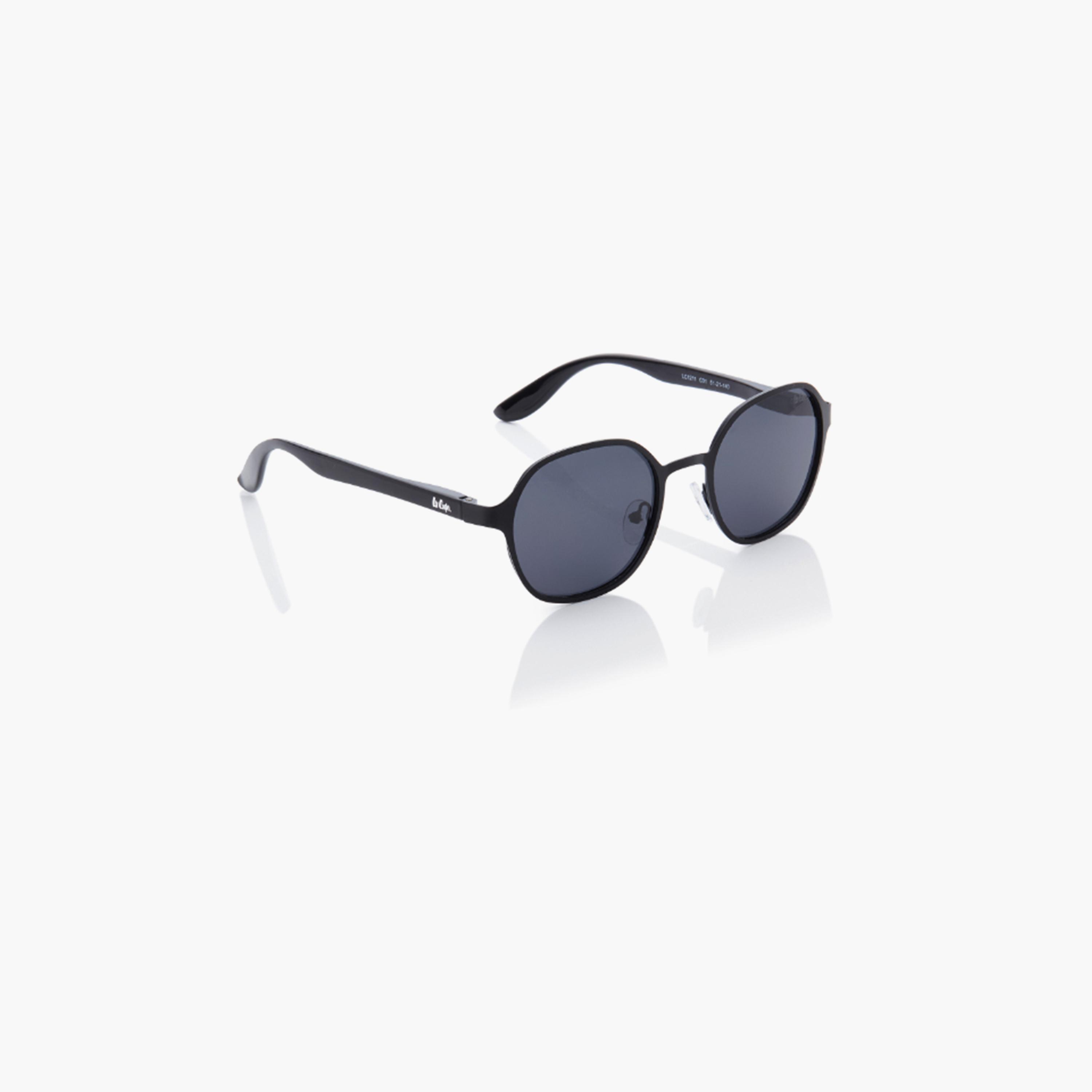 Lee Cooper Polarized 51MM Grey Round Sunglasses - LC1211C01-men-sunglasses-image-5