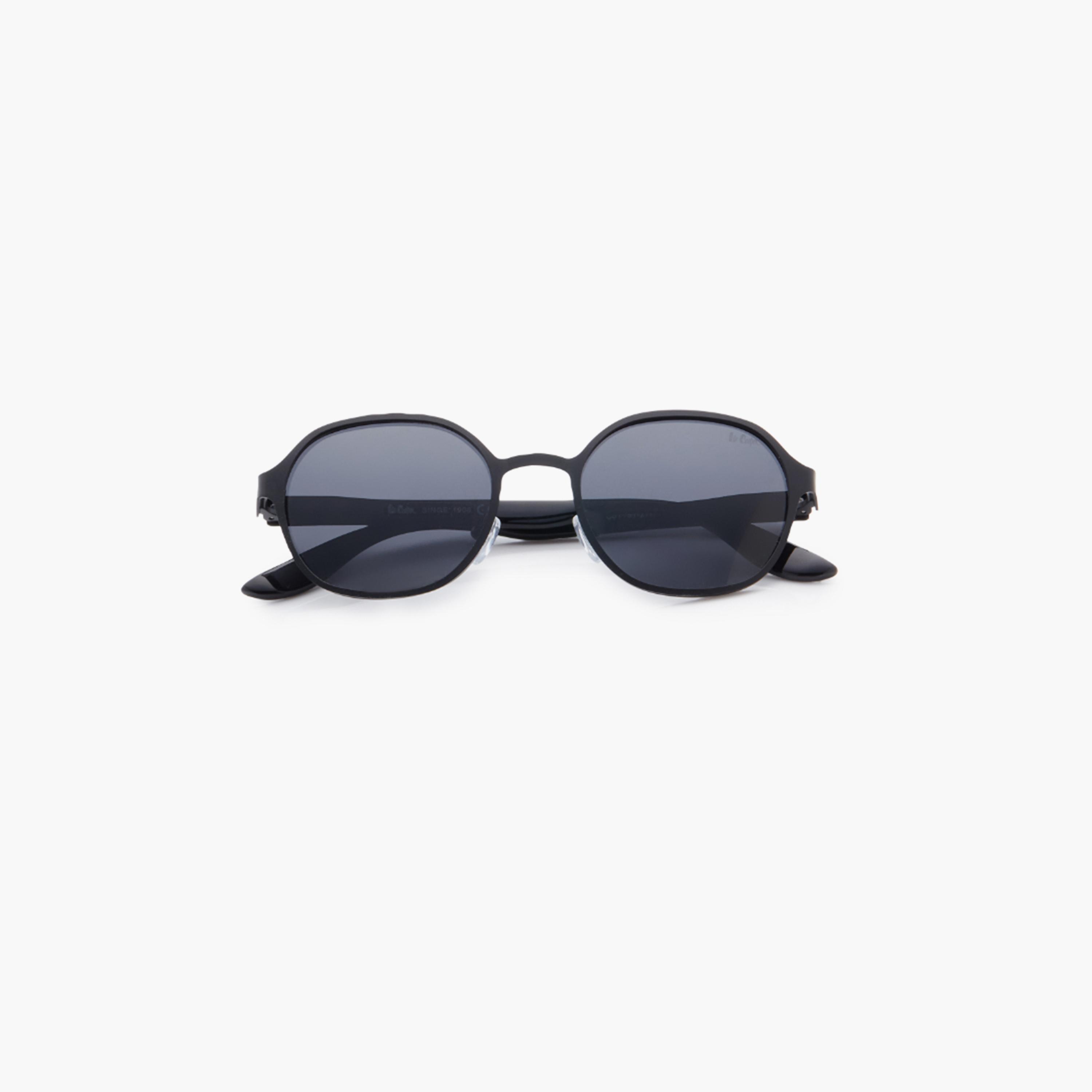 Lee Cooper Polarized 51MM Grey Round Sunglasses - LC1211C01-men-sunglasses-image-6
