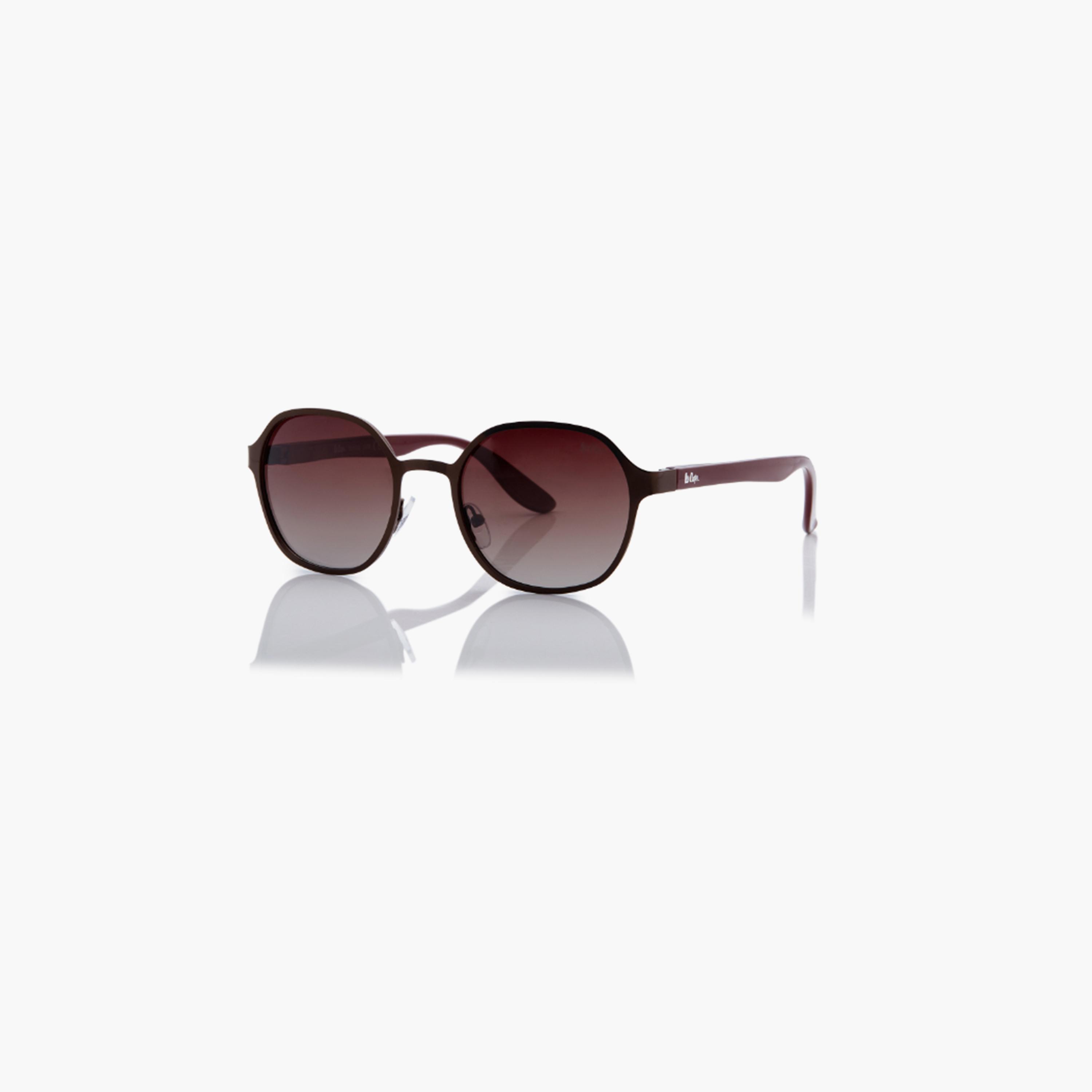 Lee Cooper Polarized 51MM Gradient Brown Round Sunglasses - LC1211C02-men-sunglasses-image-1