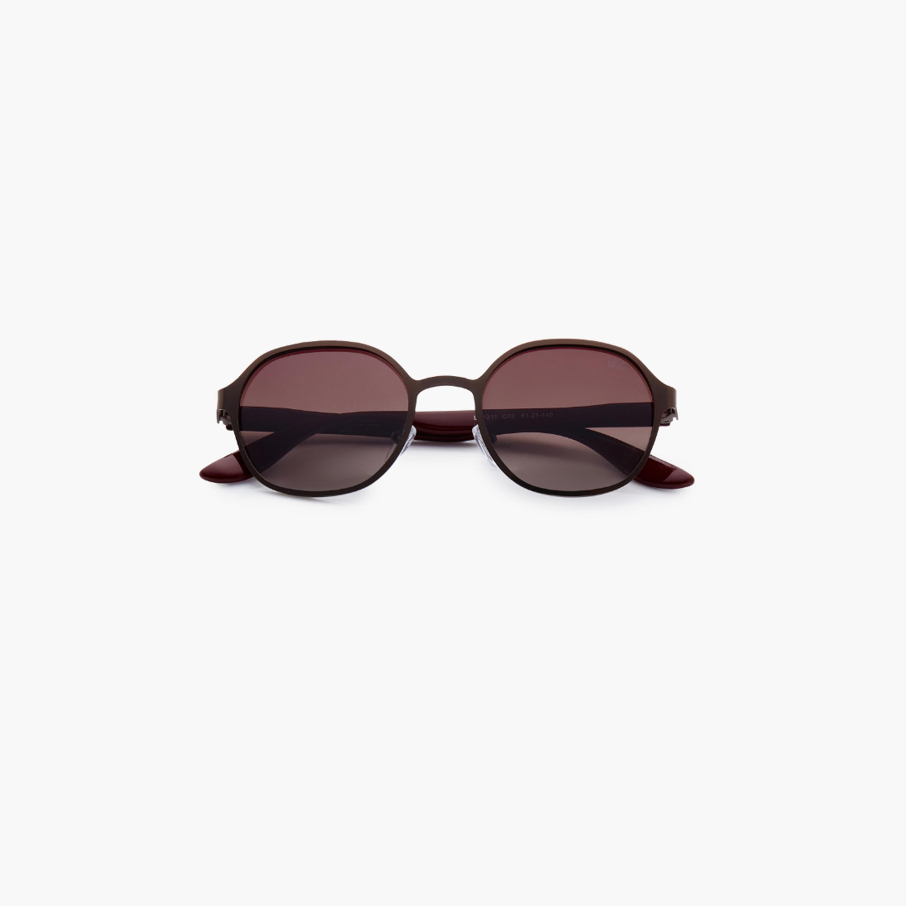 Lee Cooper Polarized 51MM Gradient Brown Round Sunglasses - LC1211C02-men-sunglasses-image-6