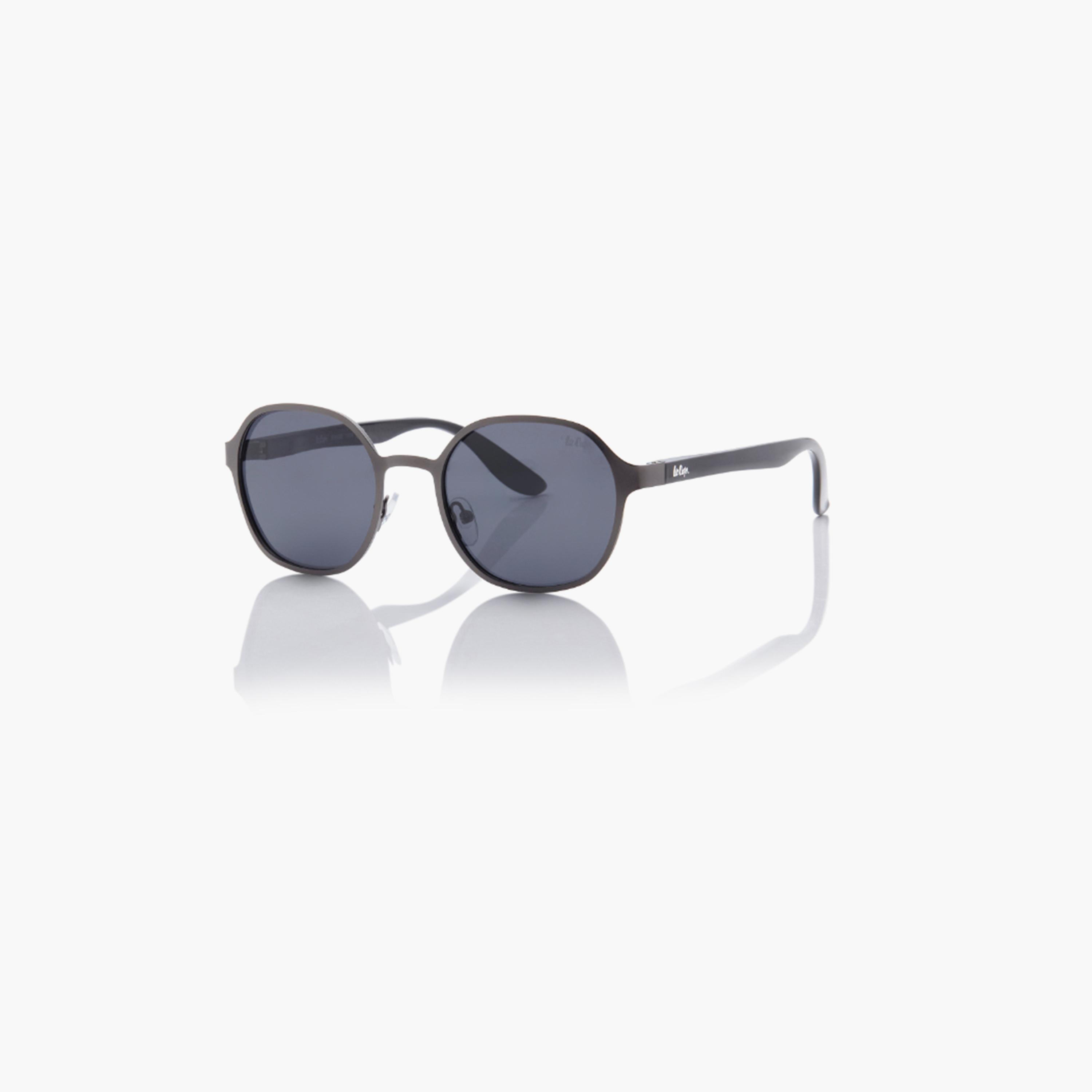 Lee Cooper Polarized 51MM Grey Round Sunglasses - LC1211C04-men-sunglasses-image-1