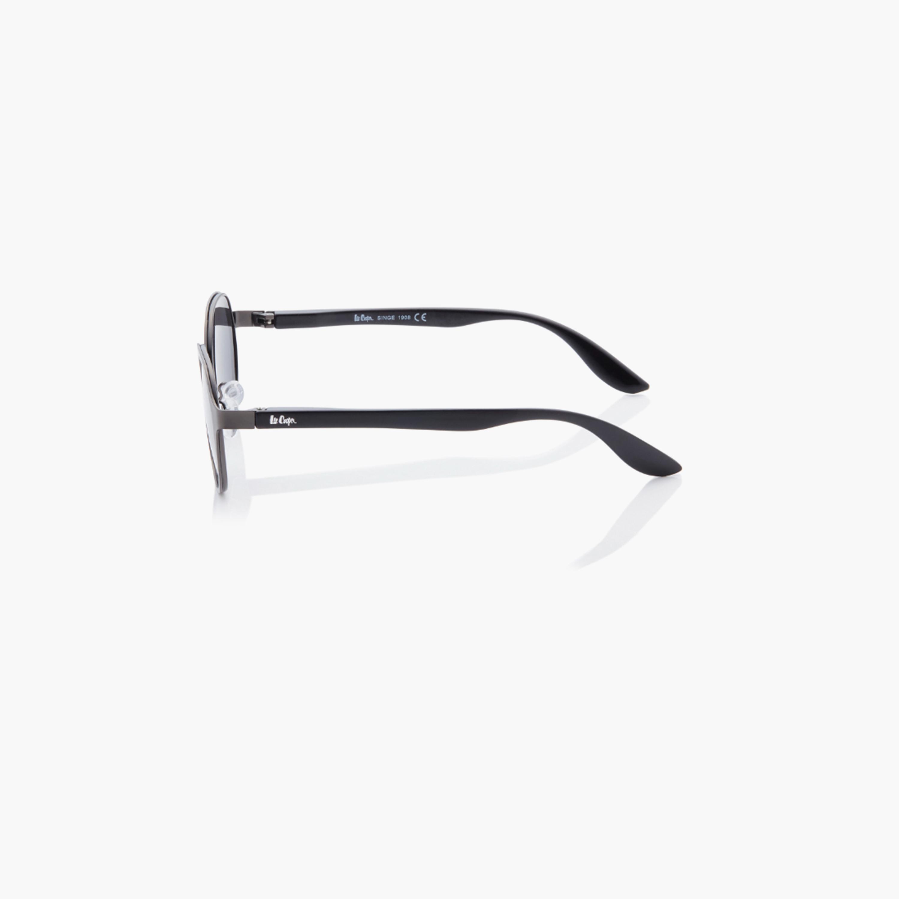 Lee Cooper Polarized 51MM Grey Round Sunglasses - LC1211C04-men-sunglasses-image-4