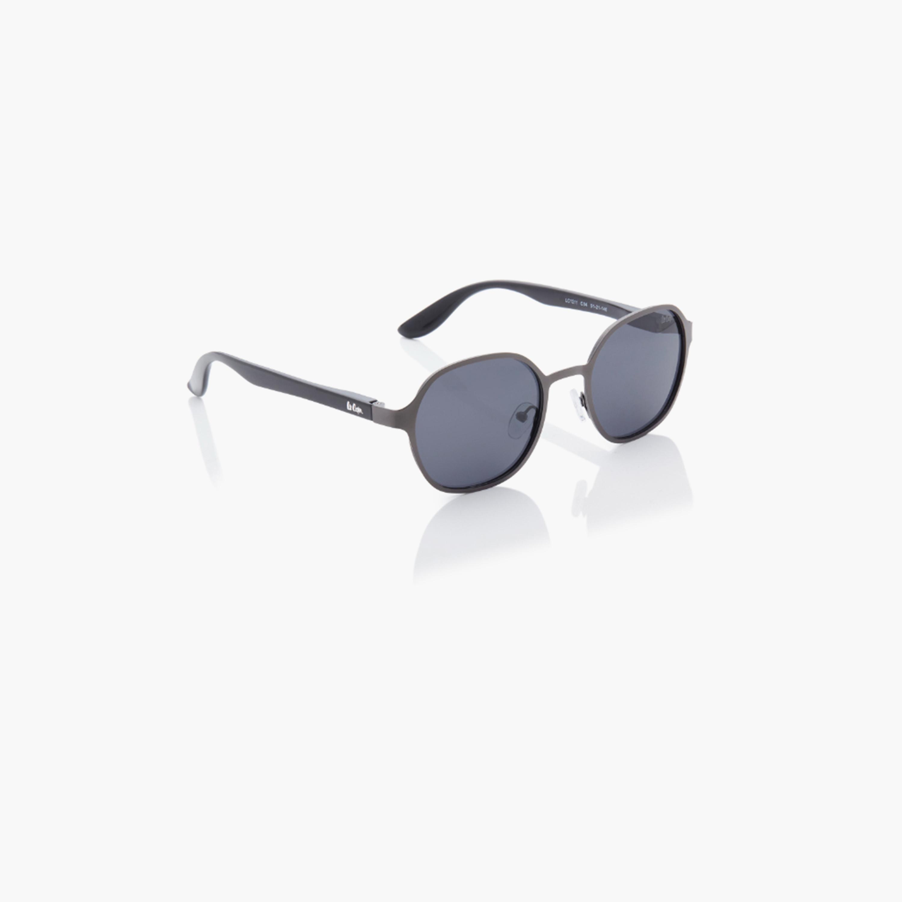 Lee Cooper Polarized 51MM Grey Round Sunglasses - LC1211C04-men-sunglasses-image-5