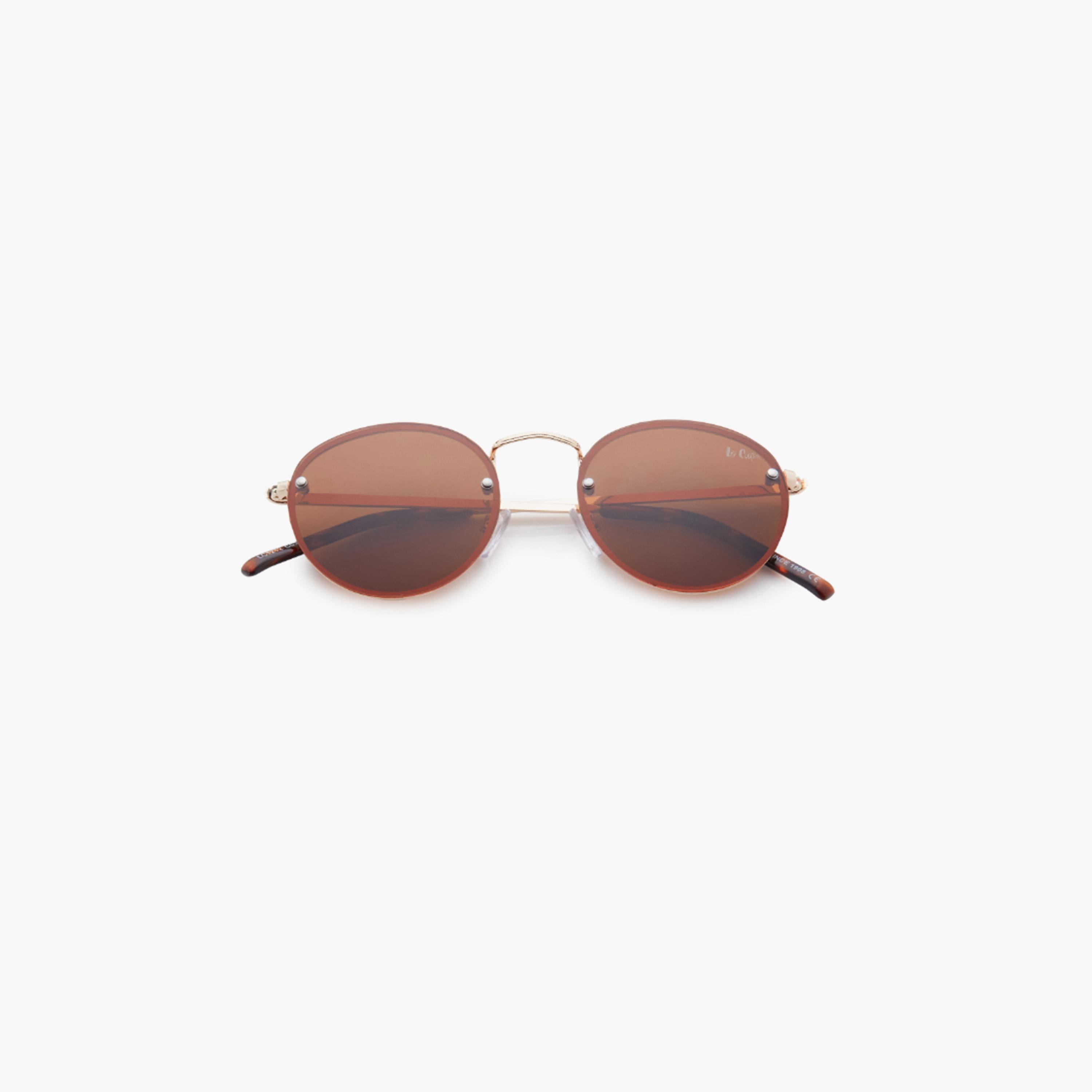 Lee Cooper Polarized 53MM Brown Round Sunglasses - LC1212C01-men-sunglasses-image-6