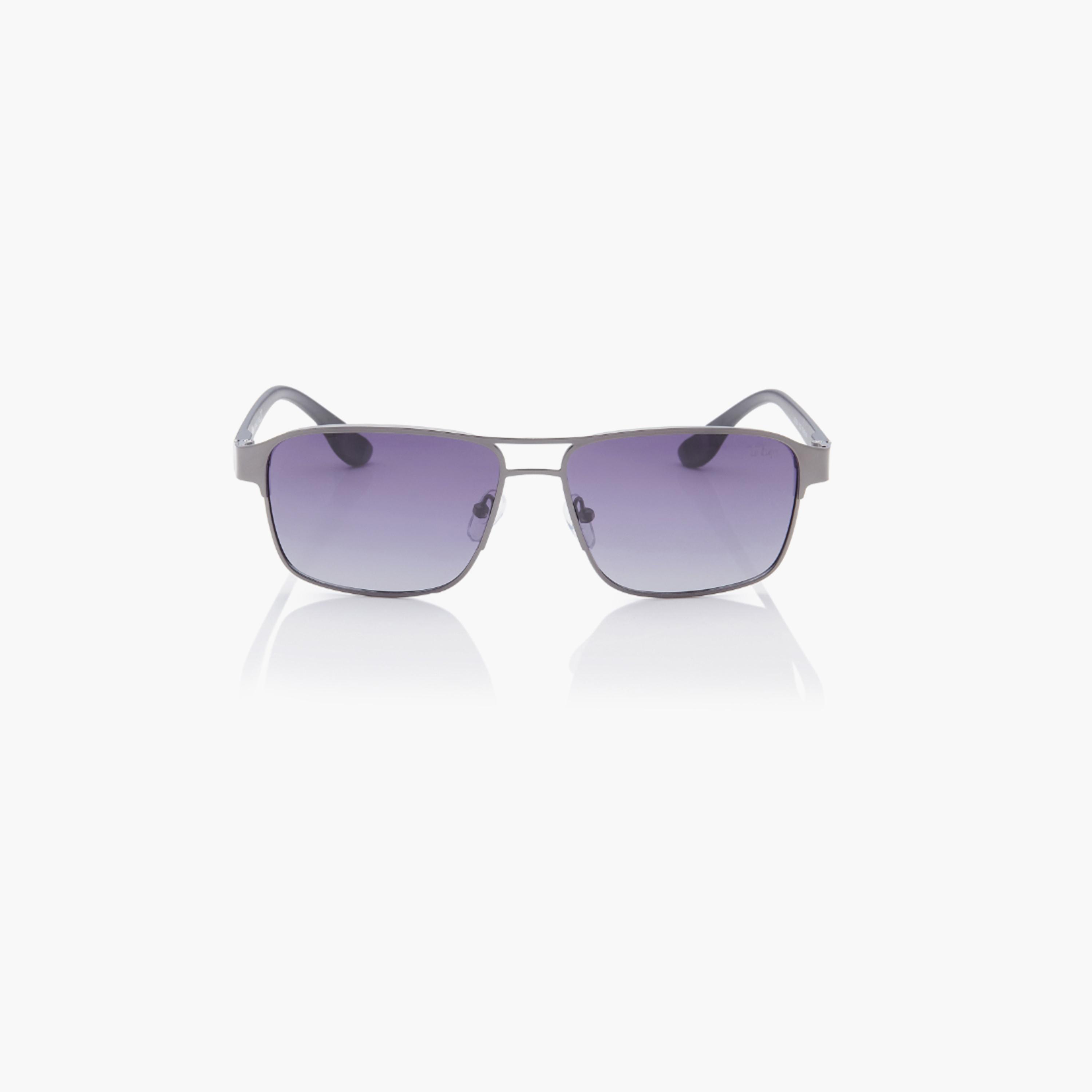 نظارة شمسية المستقطبة G15 الإطار ماتي بندقية عاكسة عدسة 55 مم مربعة-men-sunglasses-image-6