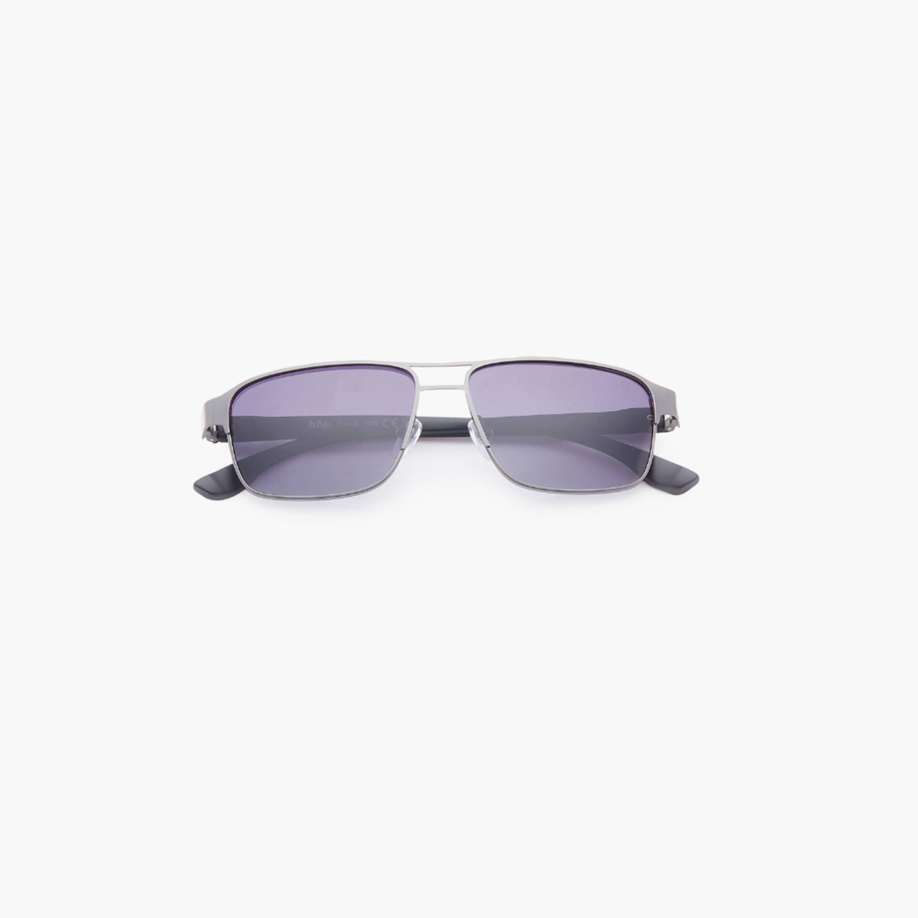 نظارة شمسية المستقطبة G15 الإطار ماتي بندقية عاكسة عدسة 55 مم مربعة-men-sunglasses-image-3