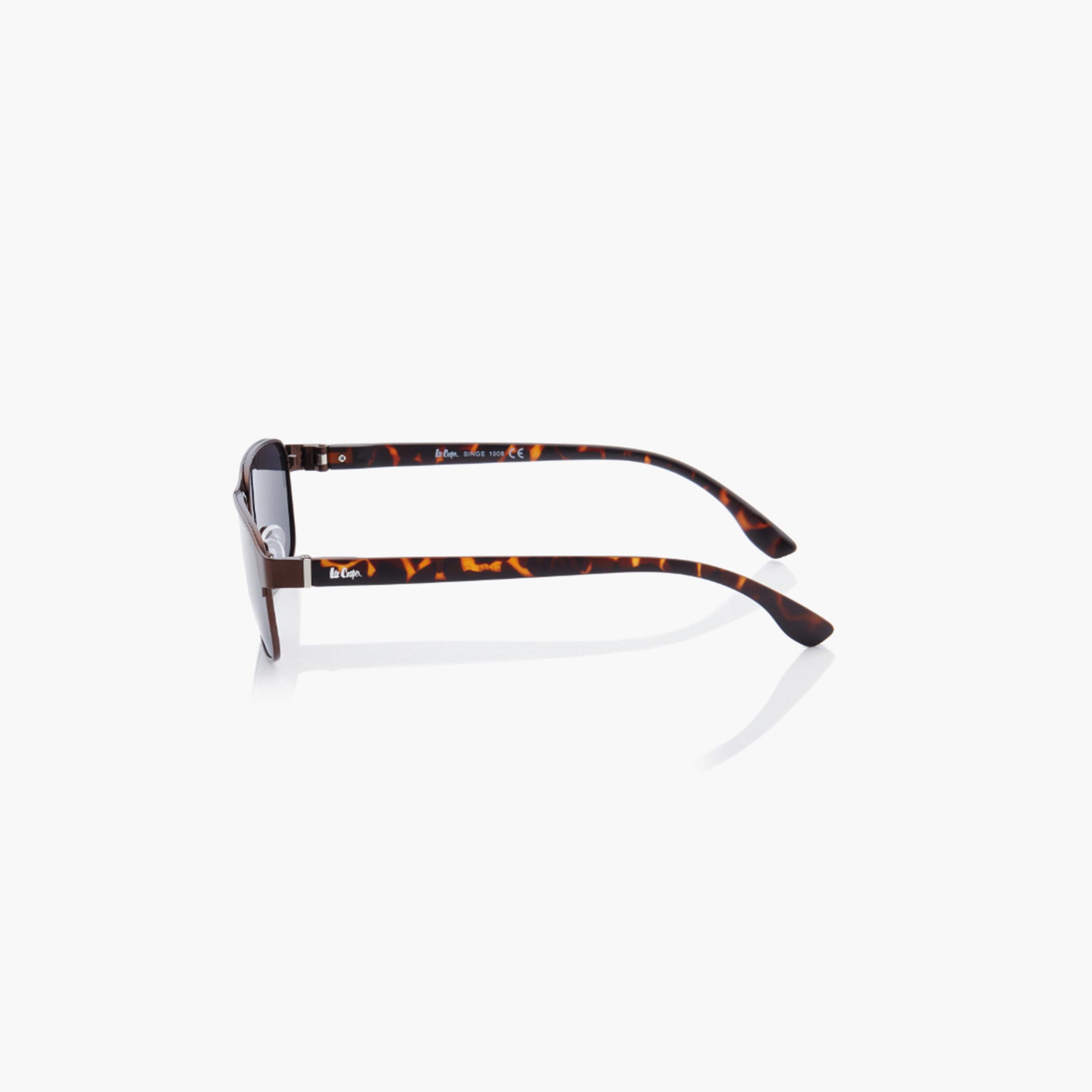 نظارة شمسية مستقطبة إطار بني غير لامع عدسة عاكسة بنية 55 مم-men-sunglasses-image-5