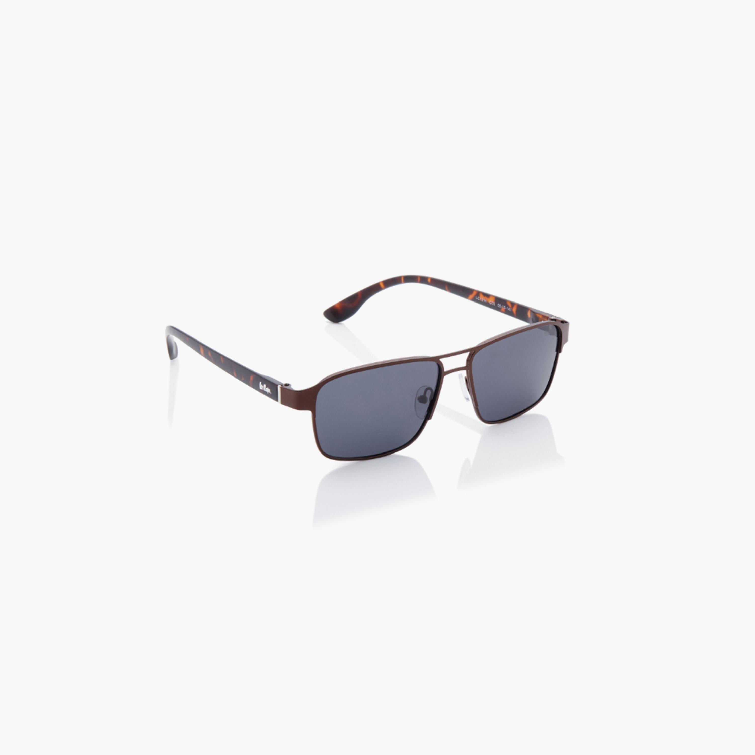 Lee Cooper Polarized 55MM Matte Brown Square Sunglasses - LC1214C03-men-sunglasses-image-7