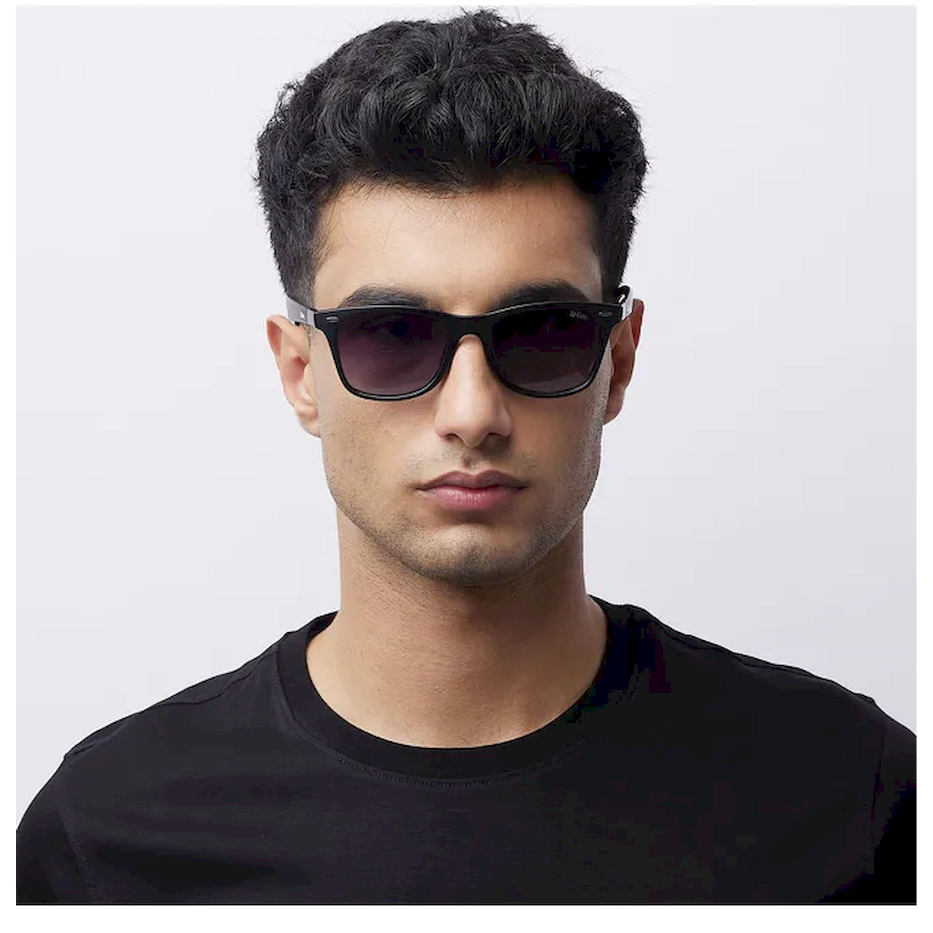 Lee Cooper Polarized 53MM Black Square Sunglasses - LC1215C01-men-sunglasses-image-7
