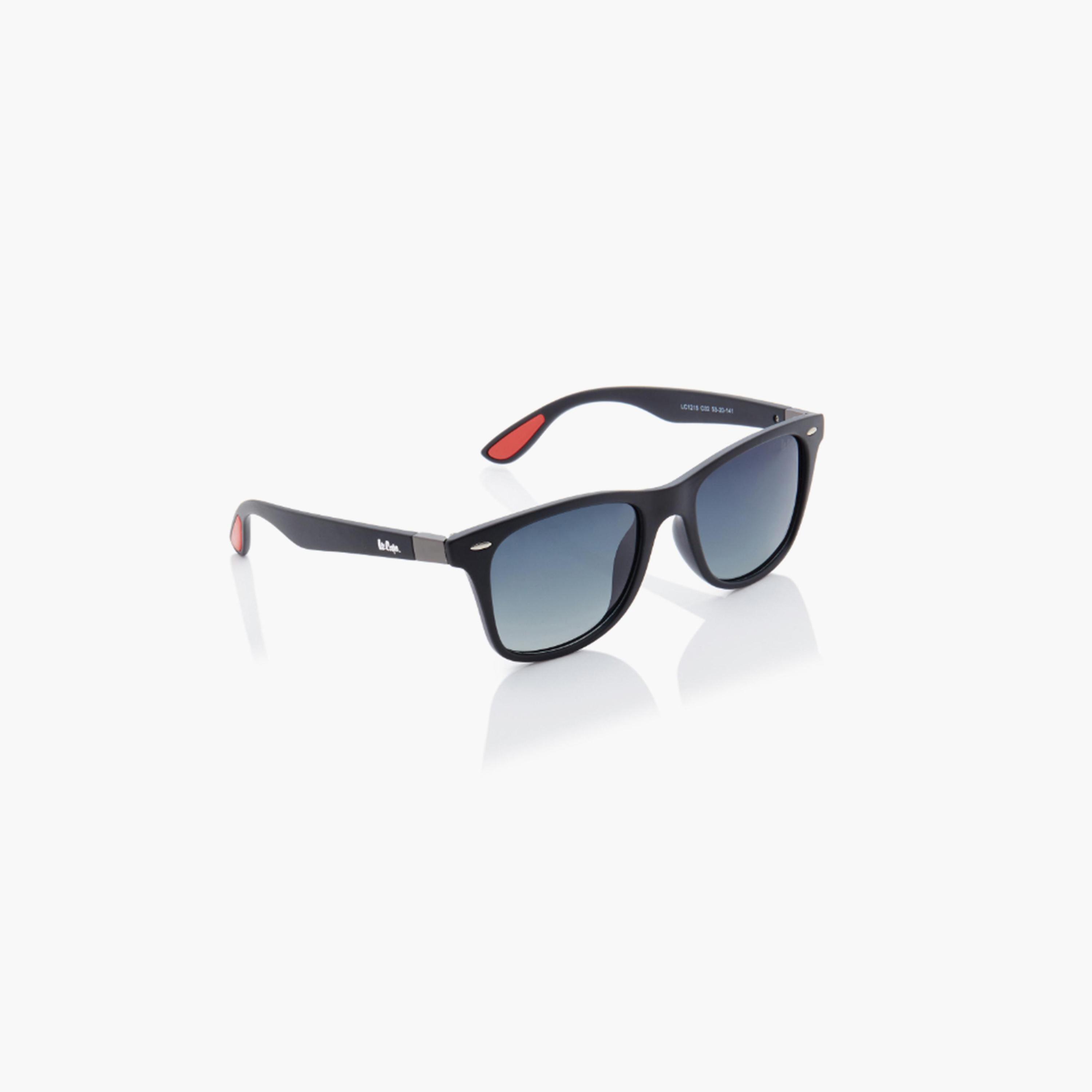 نظارة شمسية مستقطبة متدرجة G15 إطار أسود عدسة عاكسة 53 مم مربعة-men-sunglasses-image-6
