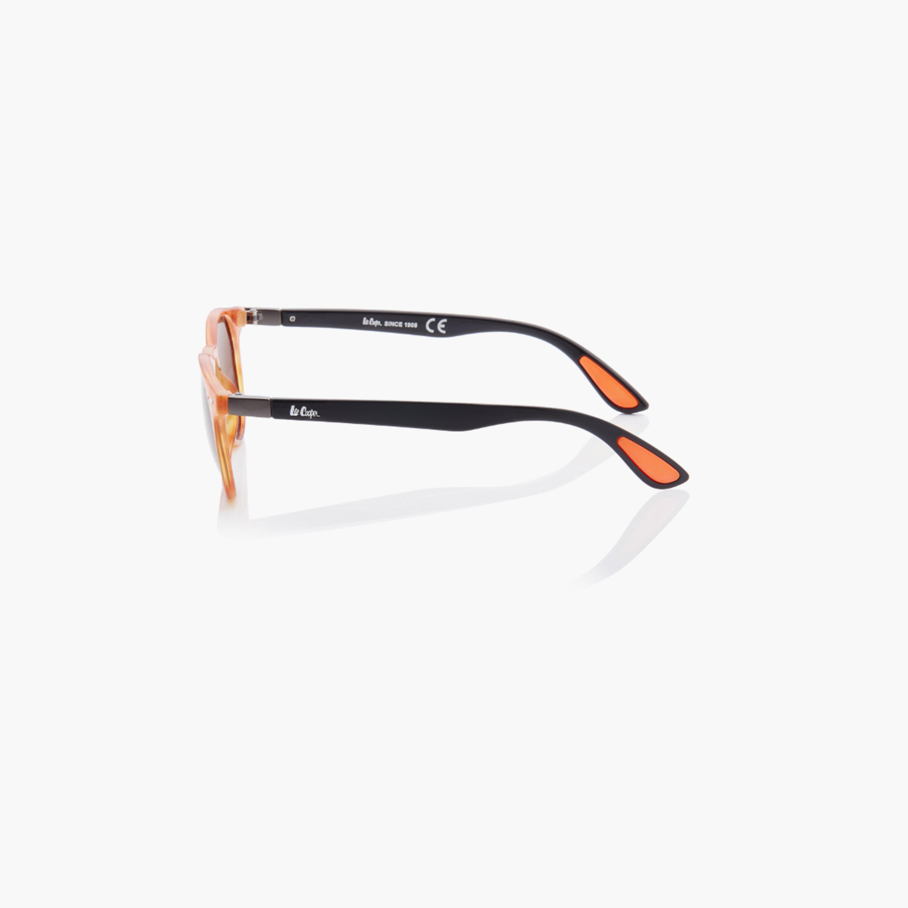 Lee Cooper Polarized 48MM Brown Tortoise Round Sunglasses - LC1216C02-women-sunglasses-image-4