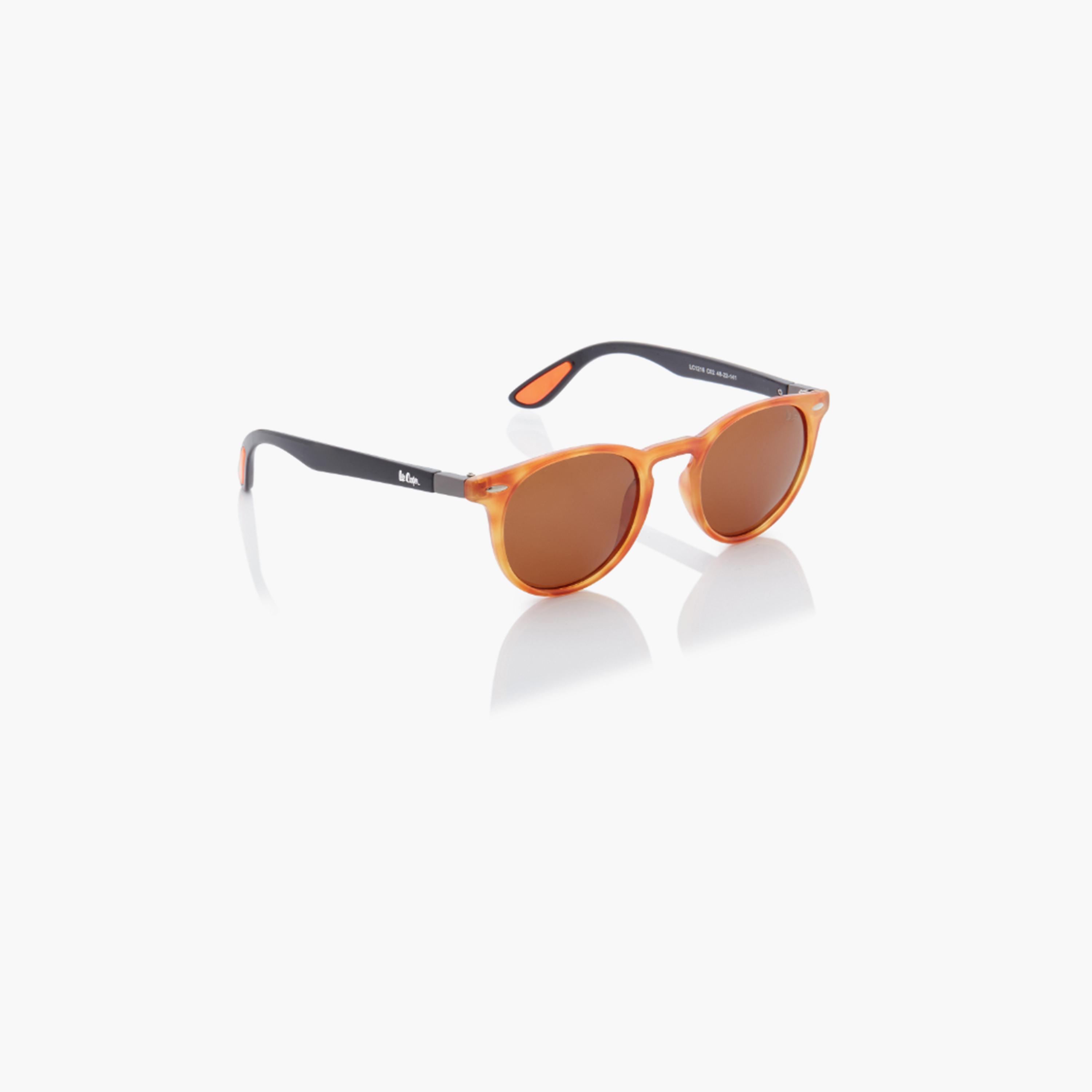 Lee Cooper Polarized 48MM Brown Tortoise Round Sunglasses - LC1216C02-women-sunglasses-image-5