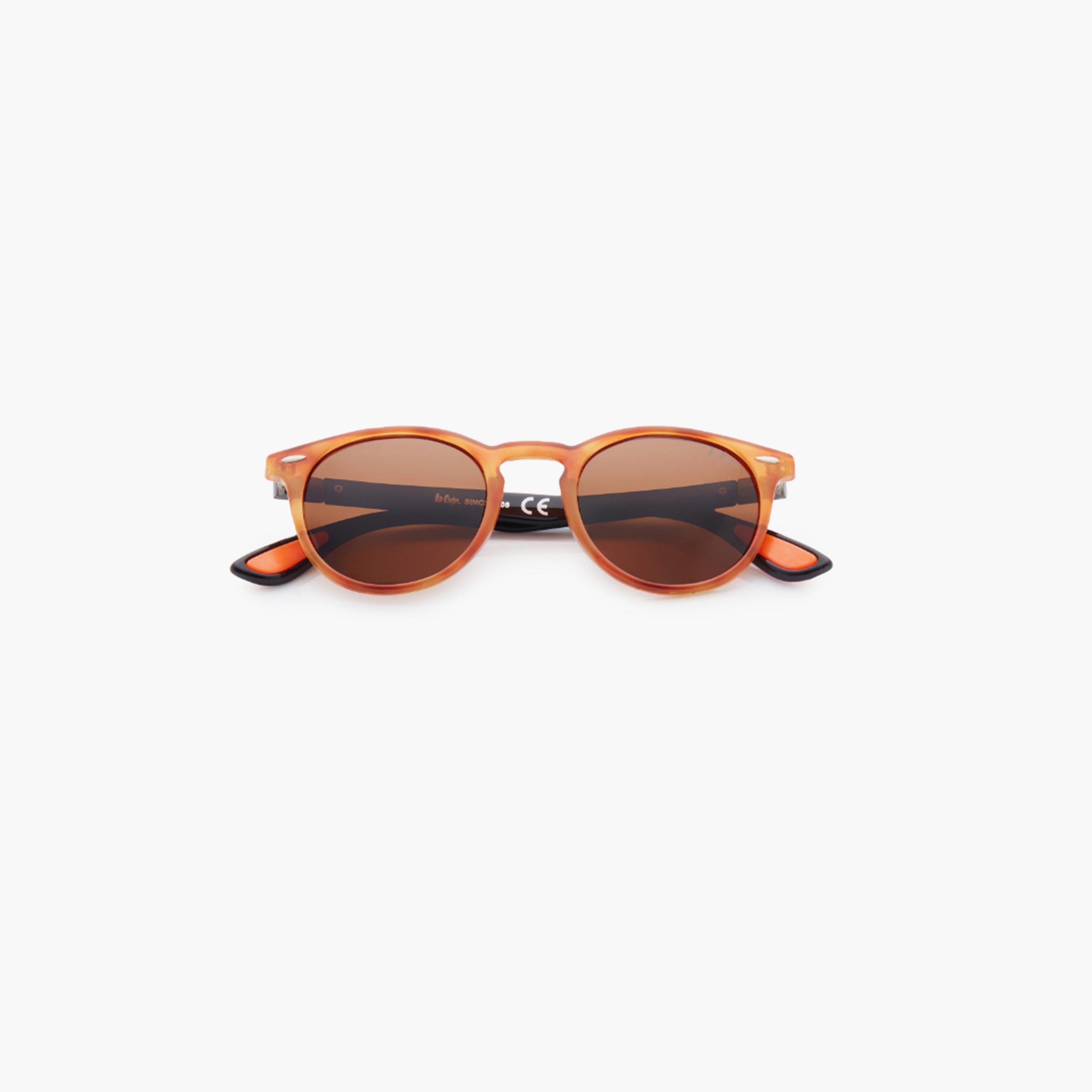 Lee Cooper Polarized 48MM Brown Tortoise Round Sunglasses - LC1216C02-women-sunglasses-image-6