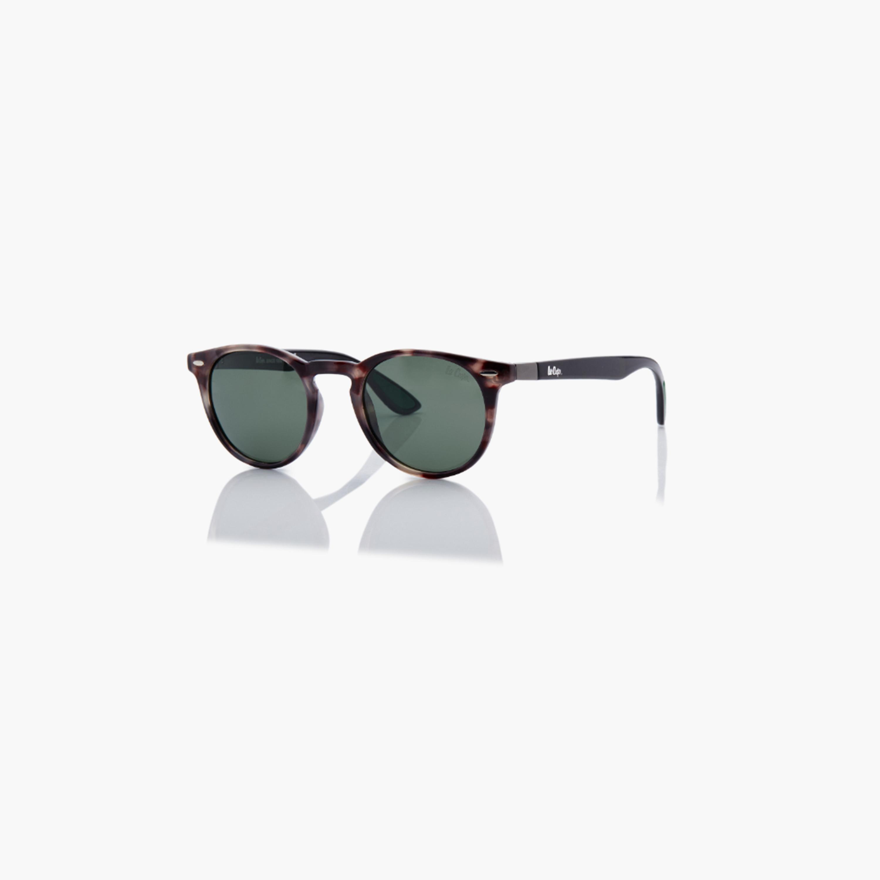 نظارة شمسية المستقطبة G15 الإطار السلحفاة عدسة عاكسة السلحفاة 48مم مستديرة-women-sunglasses-image-1