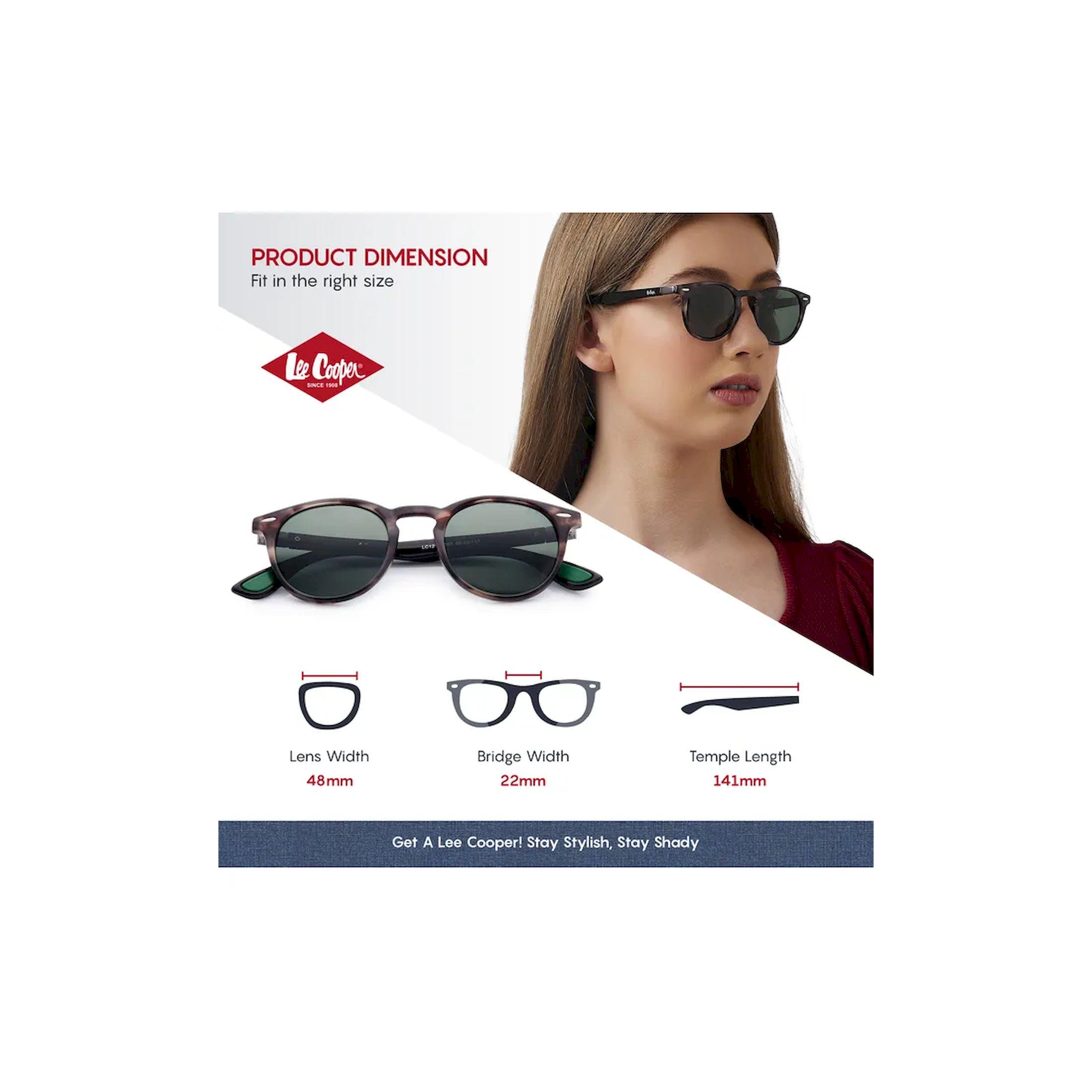 نظارة شمسية المستقطبة G15 الإطار السلحفاة عدسة عاكسة السلحفاة 48مم مستديرة-women-sunglasses-image-2
