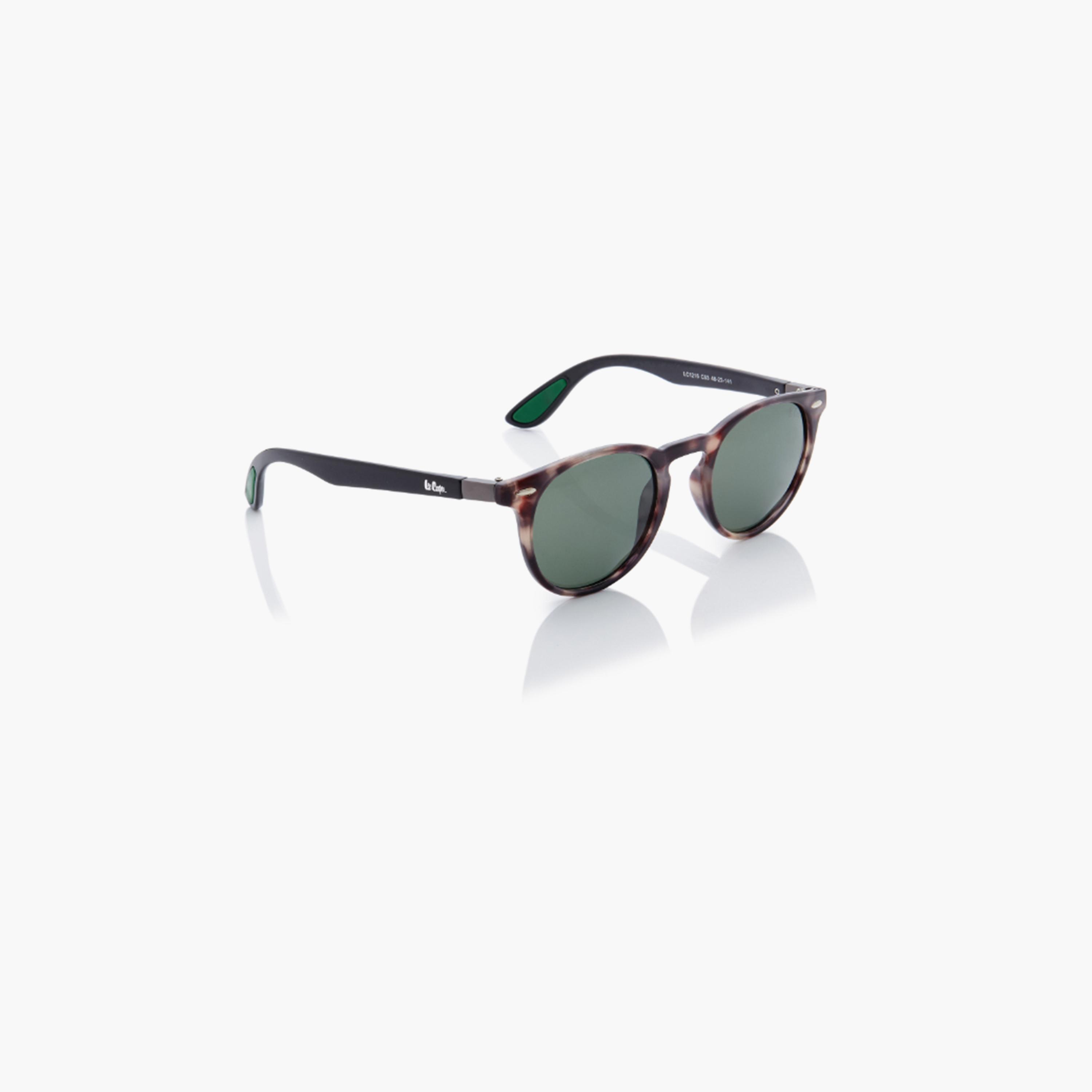 نظارة شمسية المستقطبة G15 الإطار السلحفاة عدسة عاكسة السلحفاة 48مم مستديرة-women-sunglasses-image-5