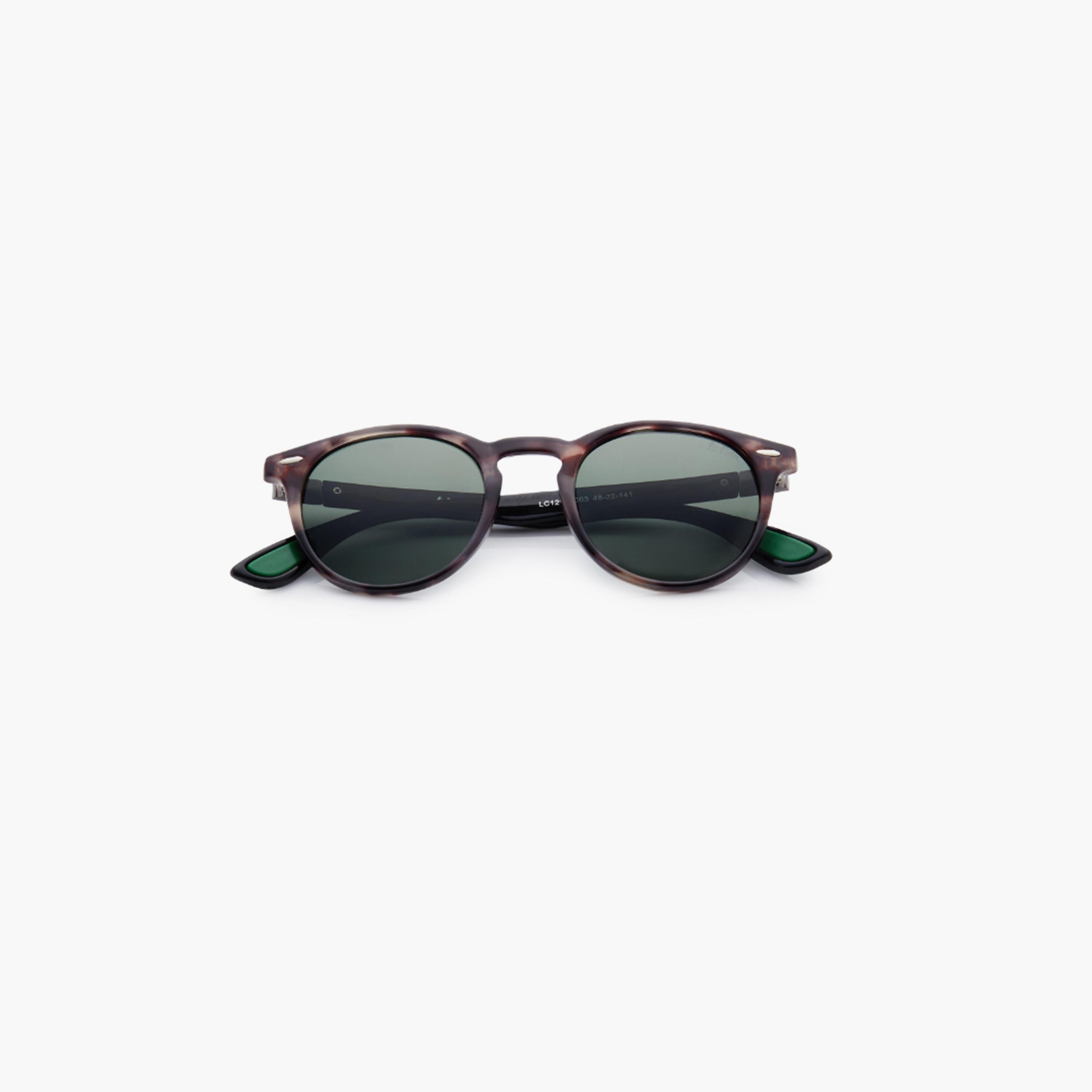 نظارة شمسية المستقطبة G15 الإطار السلحفاة عدسة عاكسة السلحفاة 48مم مستديرة-women-sunglasses-image-6