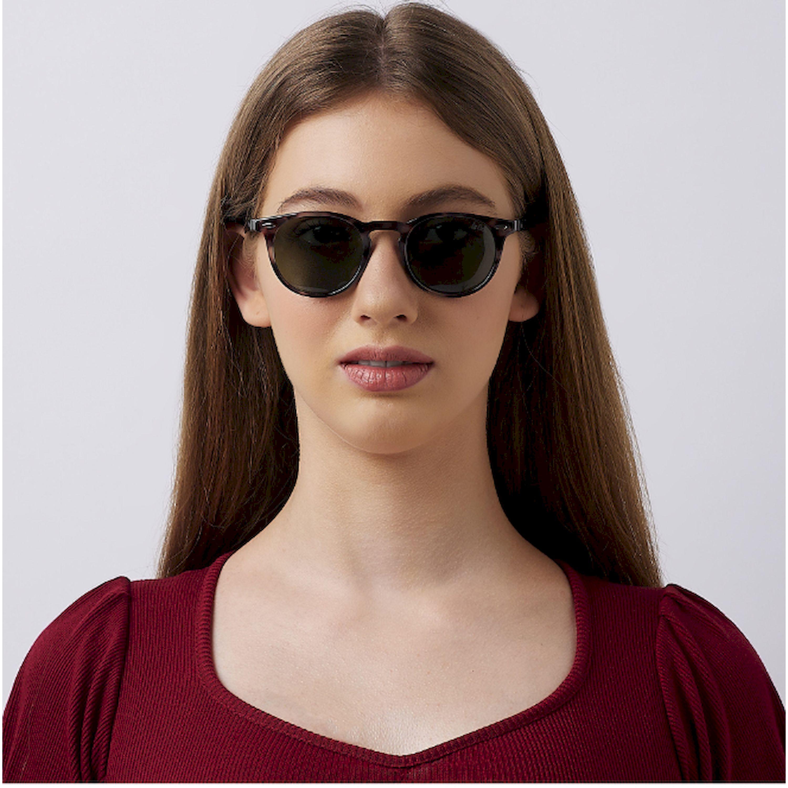 نظارة شمسية المستقطبة G15 الإطار السلحفاة عدسة عاكسة السلحفاة 48مم مستديرة-women-sunglasses-image-7