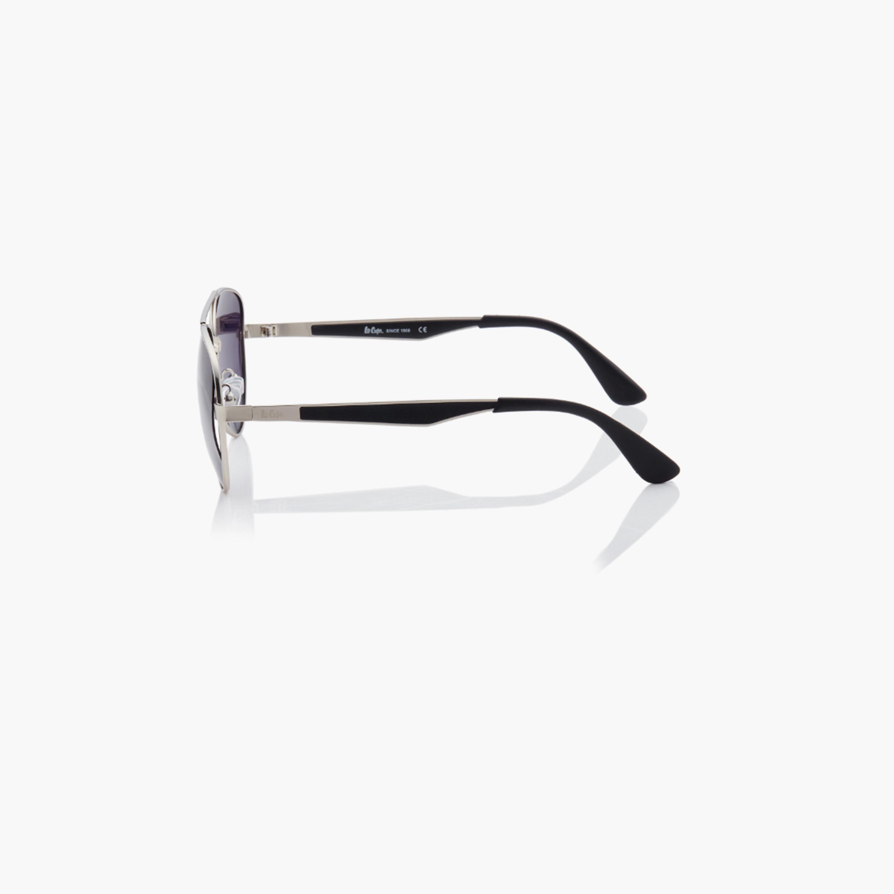 Lee Cooper Polarized 47MM Silver Aviator Sunglasses - LC1220C01-men-sunglasses-image-4
