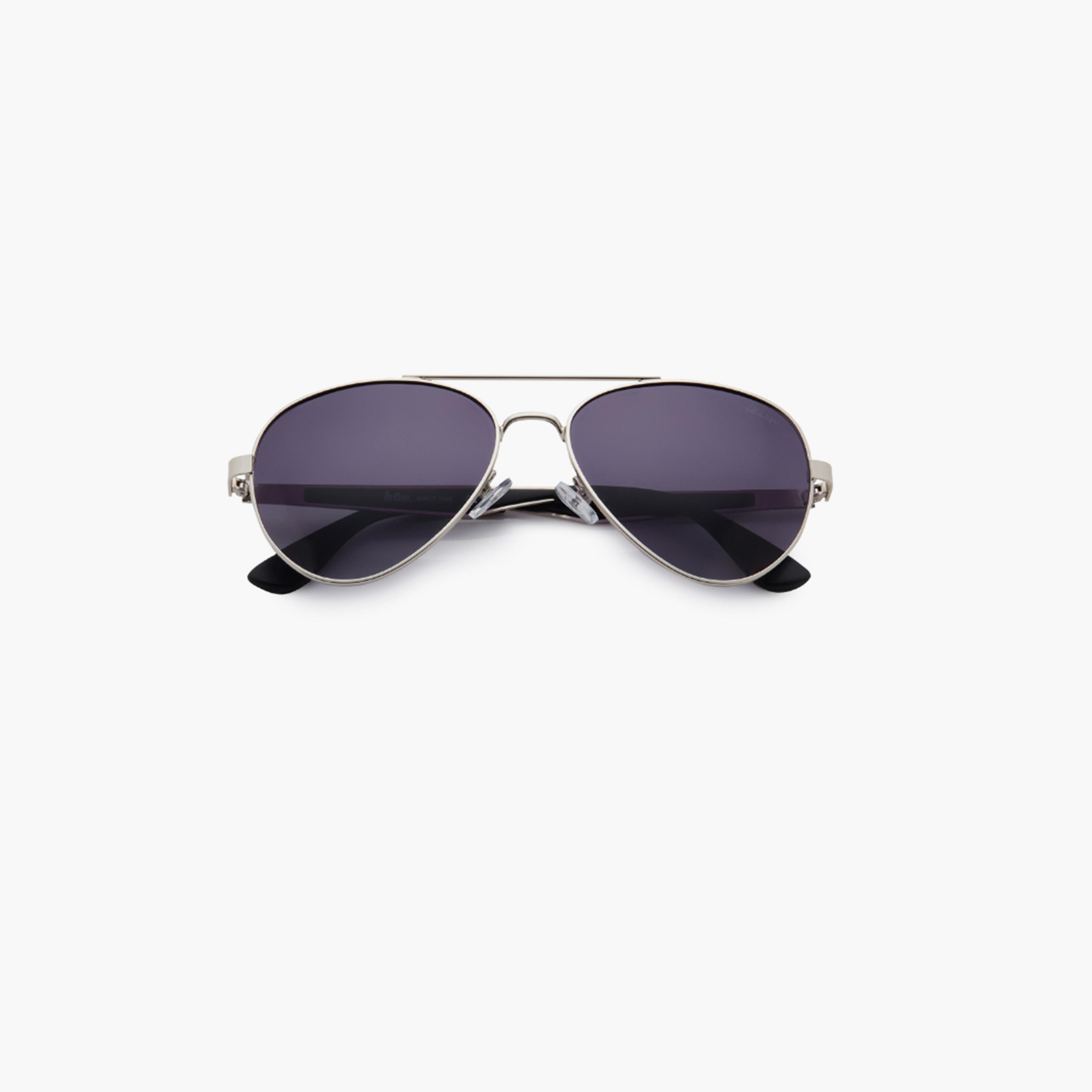 Lee Cooper Polarized 47MM Silver Aviator Sunglasses - LC1220C01-men-sunglasses-image-6