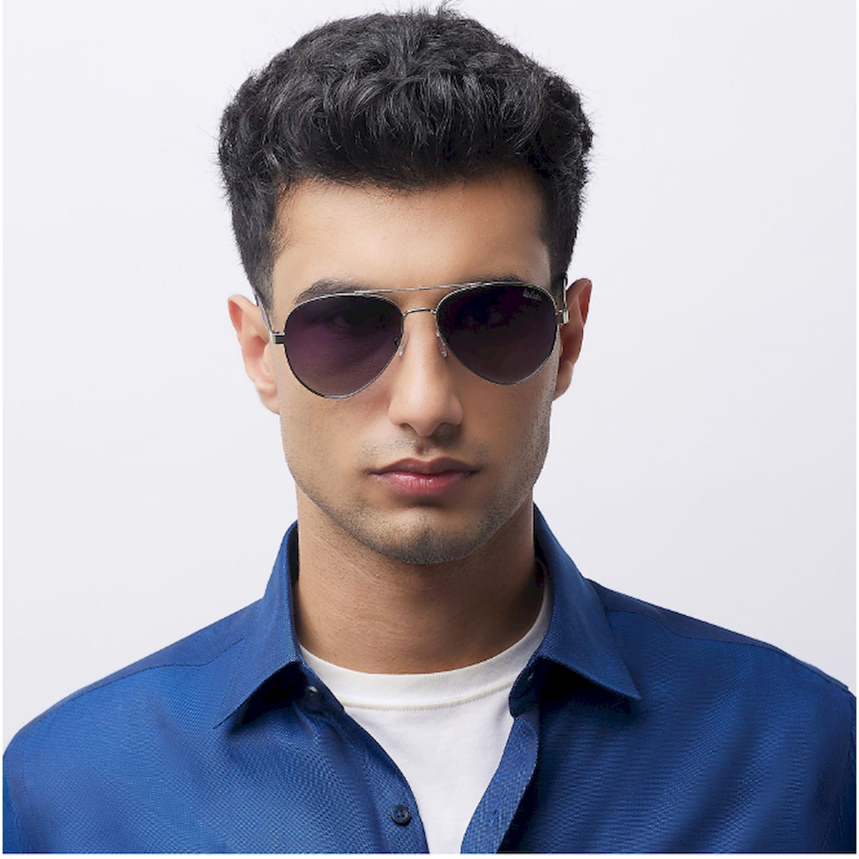 Lee Cooper Polarized 47MM Silver Aviator Sunglasses - LC1220C01-men-sunglasses-image-7