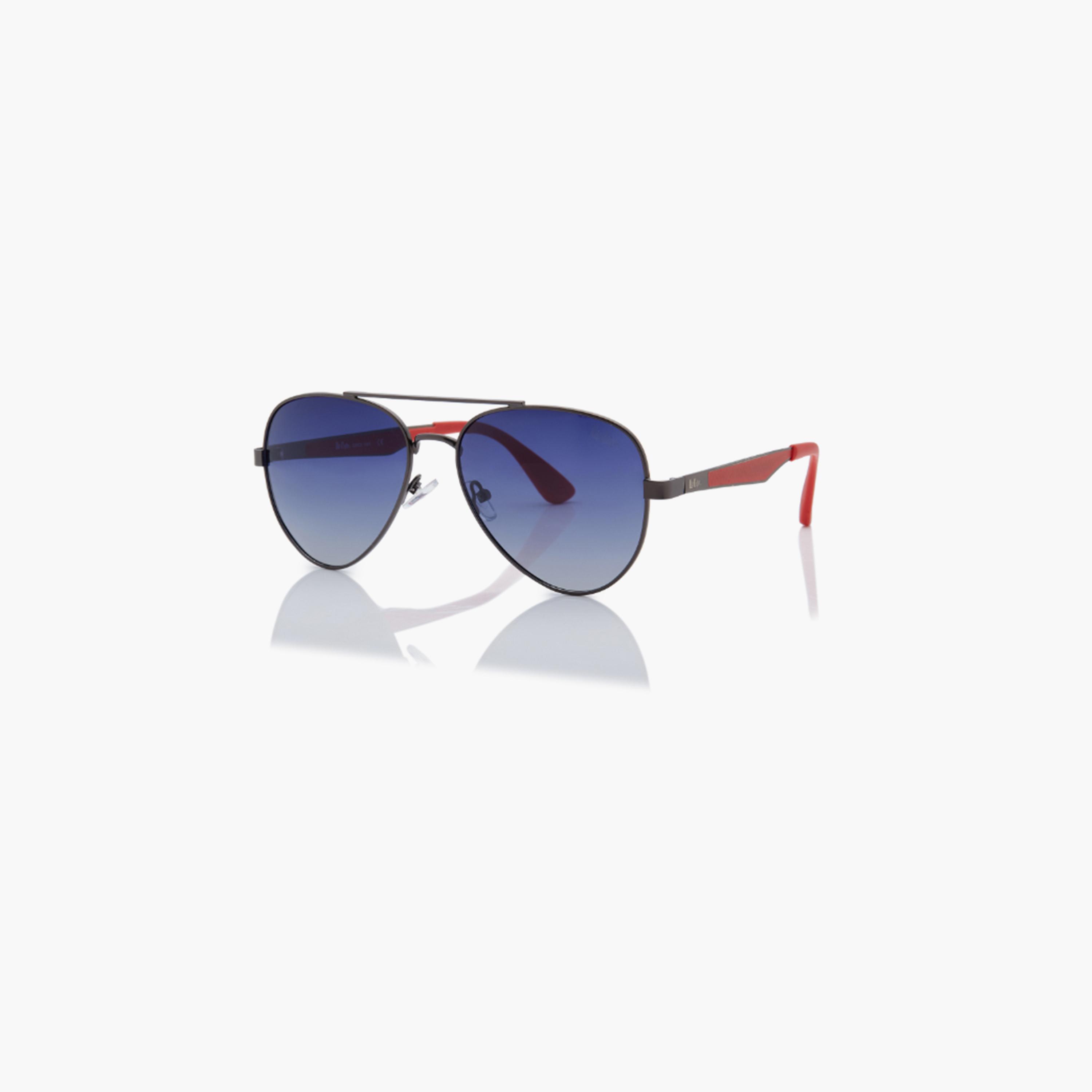 Lee Cooper Polarized 47MM Gun Aviator Sunglasses - LC1220C02-men-sunglasses-image-1