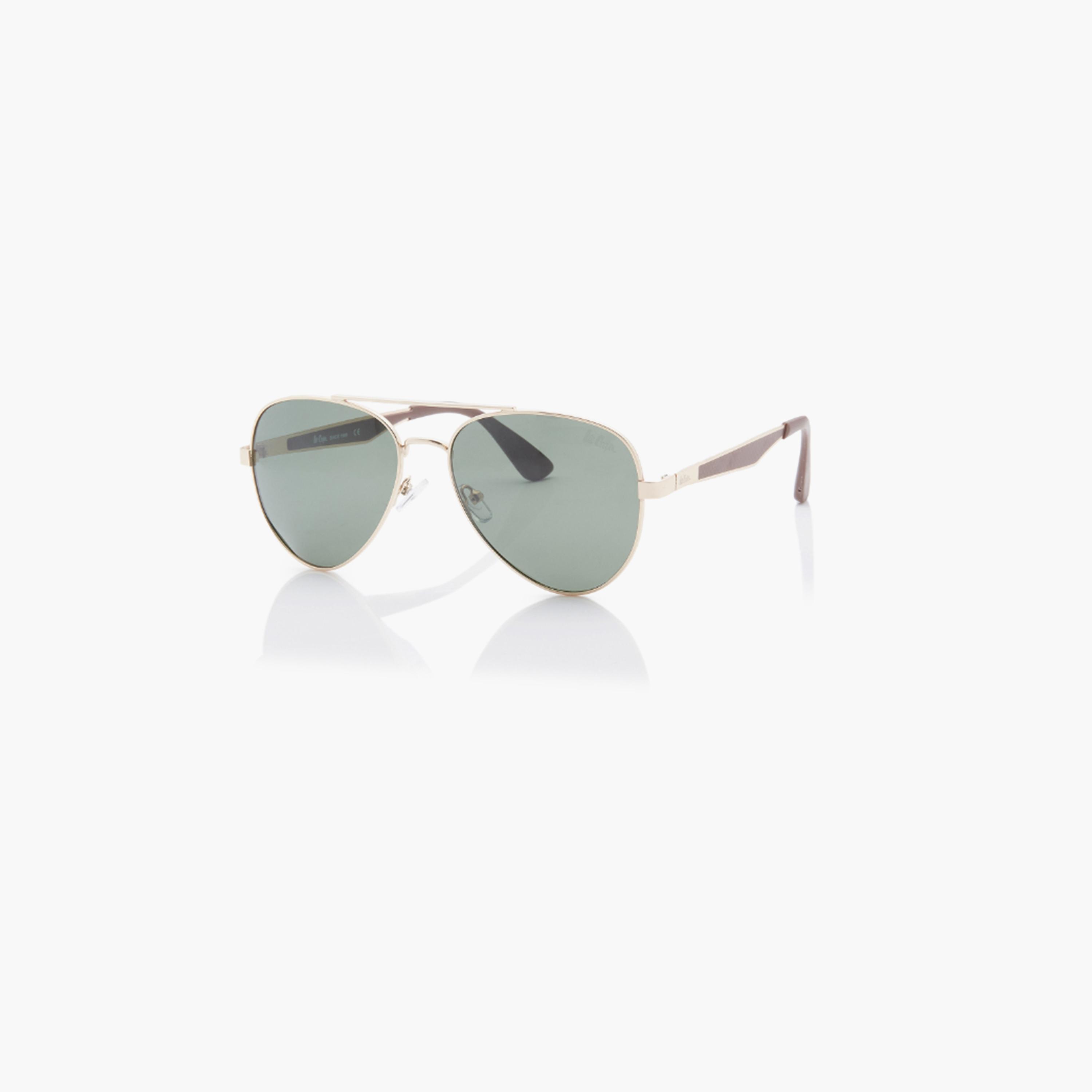Lee Cooper Polarized 47MM Gold Aviator Sunglasses - LC1220C03-men-sunglasses-image-1