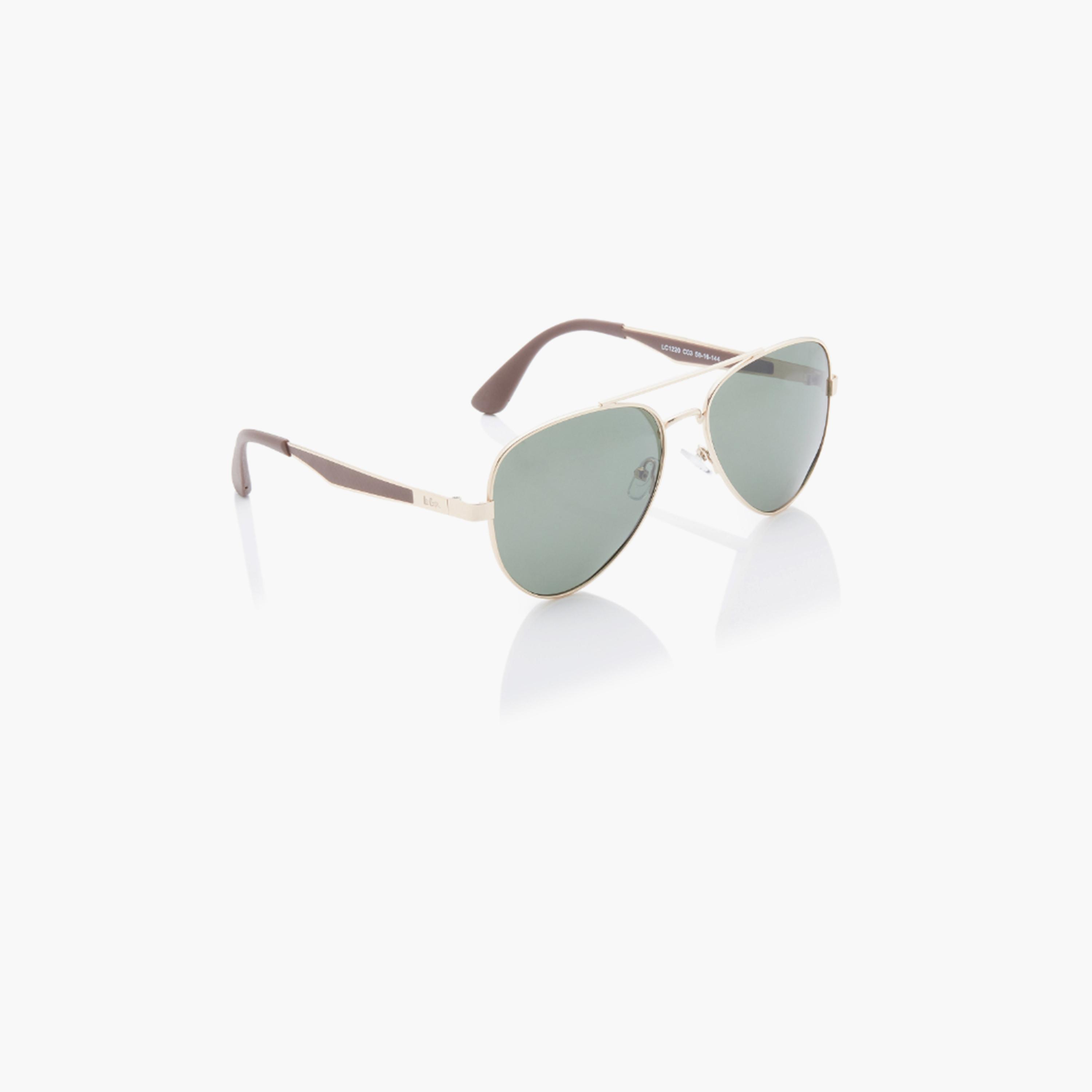 Lee Cooper Polarized 47MM Gold Aviator Sunglasses - LC1220C03-men-sunglasses-image-5