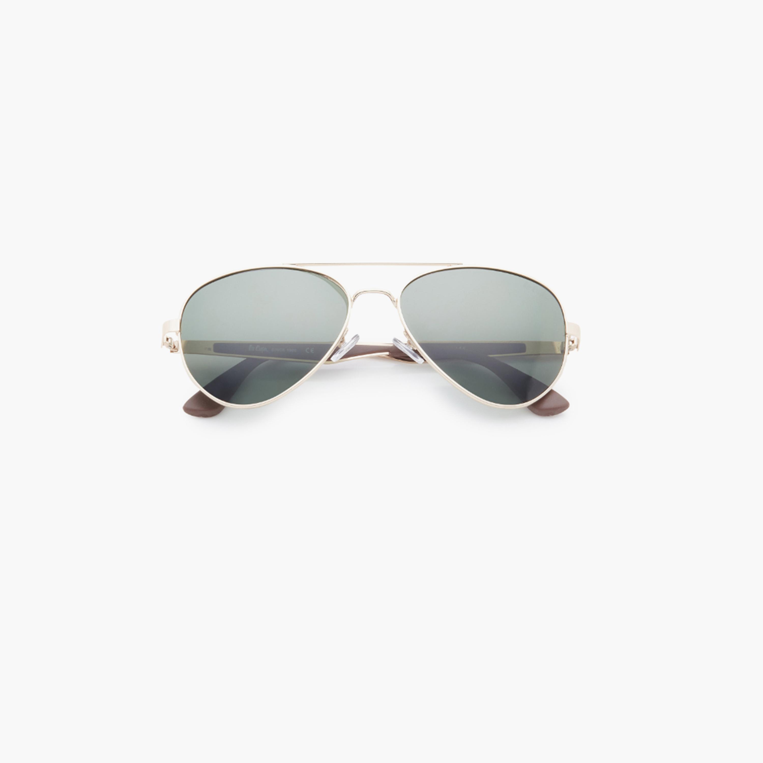 Lee Cooper Polarized 47MM Gold Aviator Sunglasses - LC1220C03-men-sunglasses-image-6