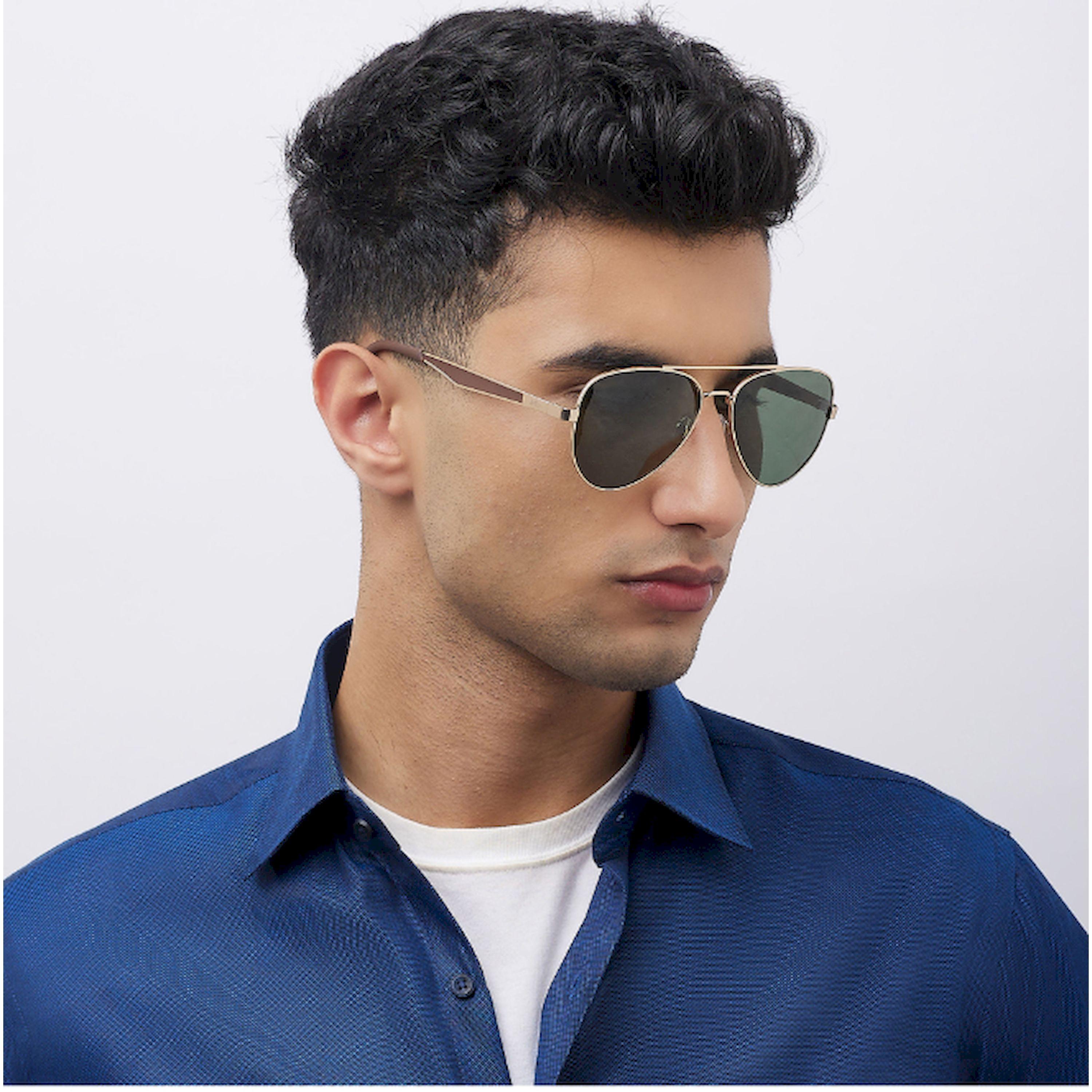 Lee Cooper Polarized 47MM Gold Aviator Sunglasses - LC1220C03-men-sunglasses-image-8