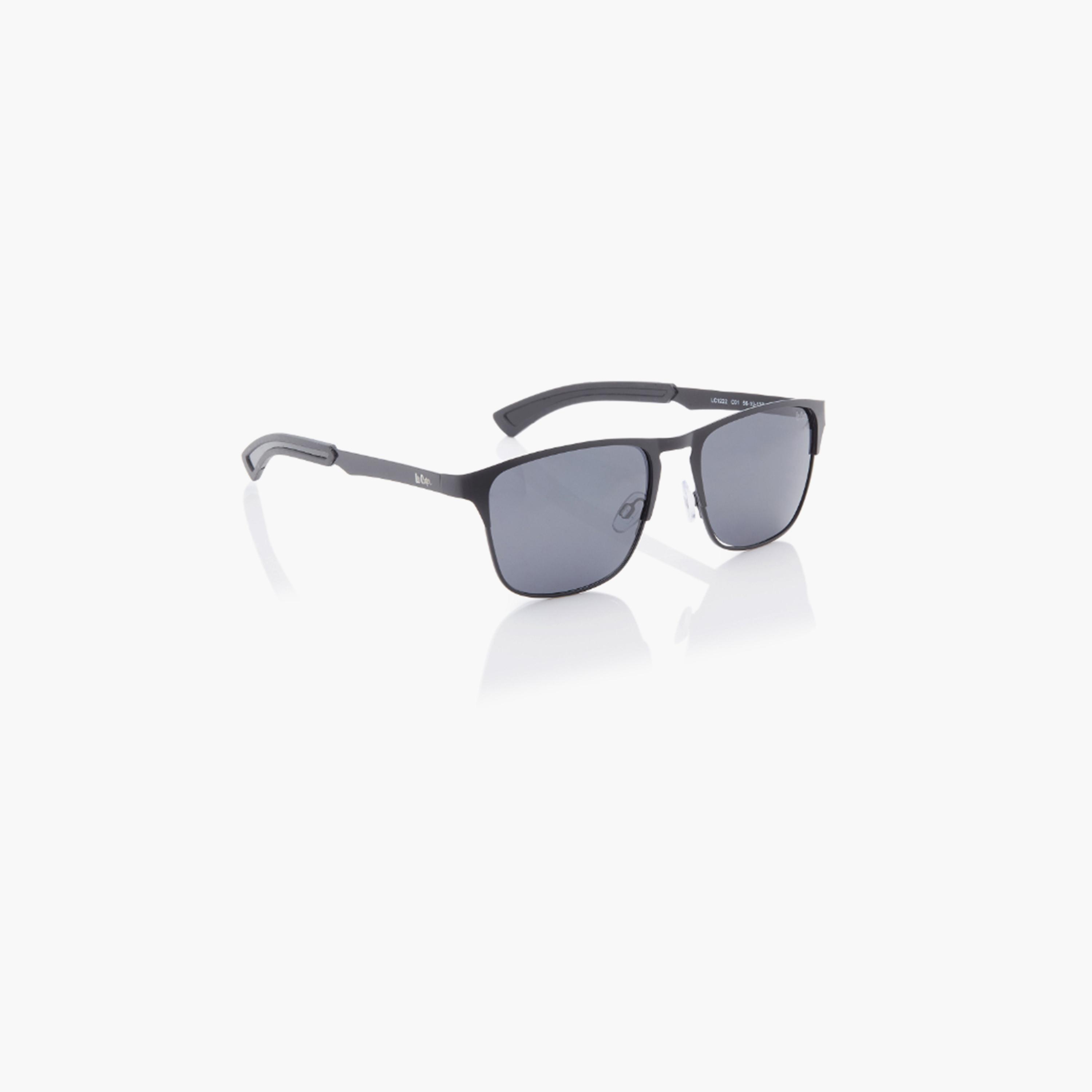 Lee Cooper Polarized 56MM Matte Black Square Sunglasses - LC1222C01-men-sunglasses-image-5