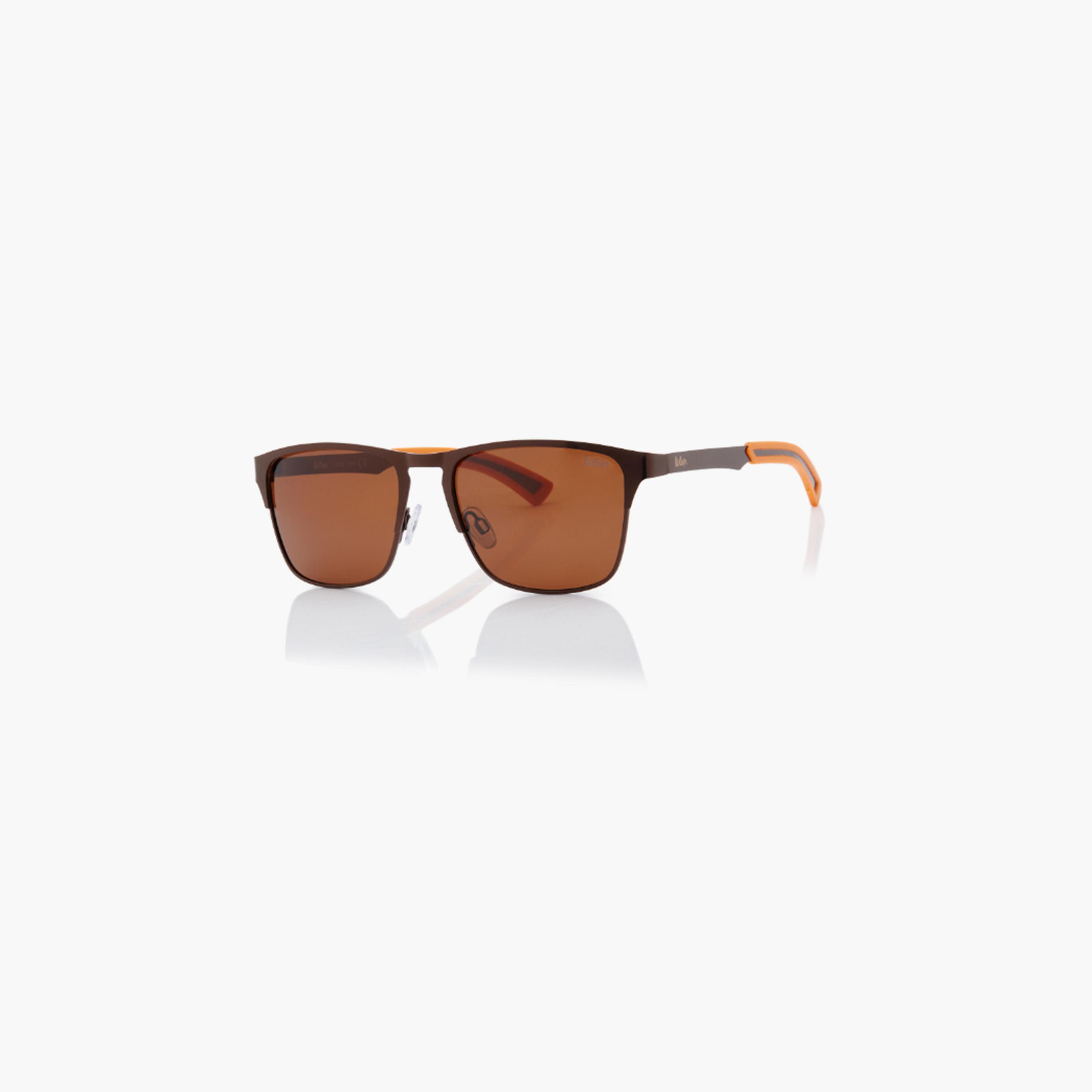 Lee Cooper Polarized 56MM Brown Square Sunglasses - LC1222C02-men-sunglasses-image-1