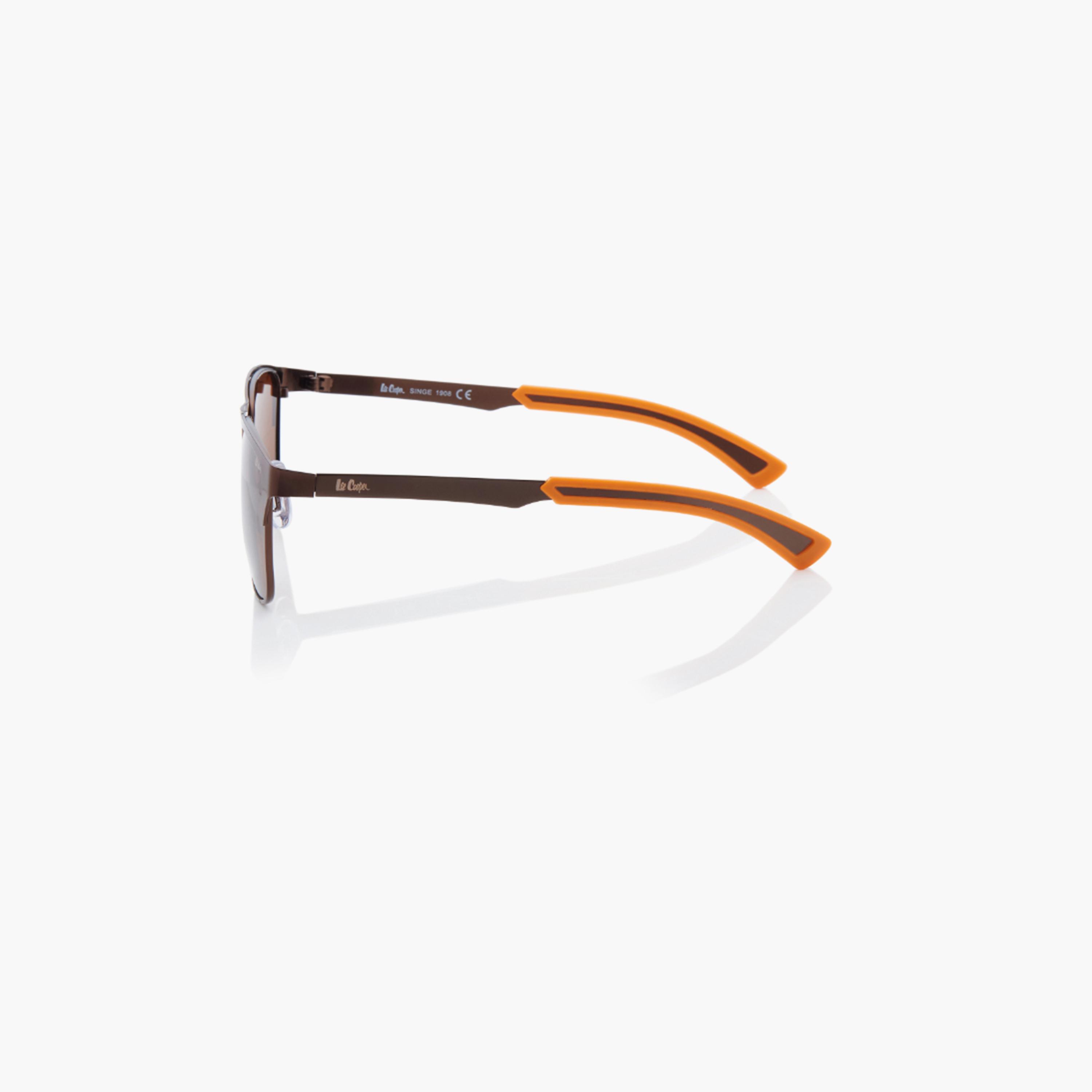 Lee Cooper Polarized 56MM Brown Square Sunglasses - LC1222C02-men-sunglasses-image-4