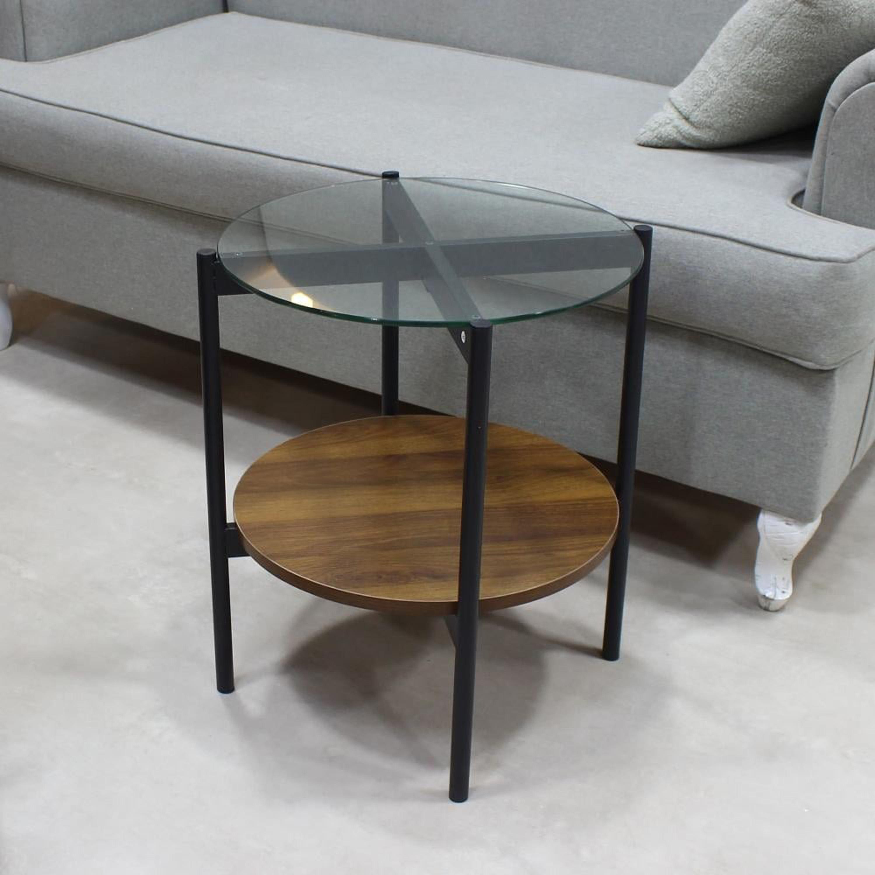Glass Top 5-Piece Table Set-furniture-livingroom-coffeetables-image-2