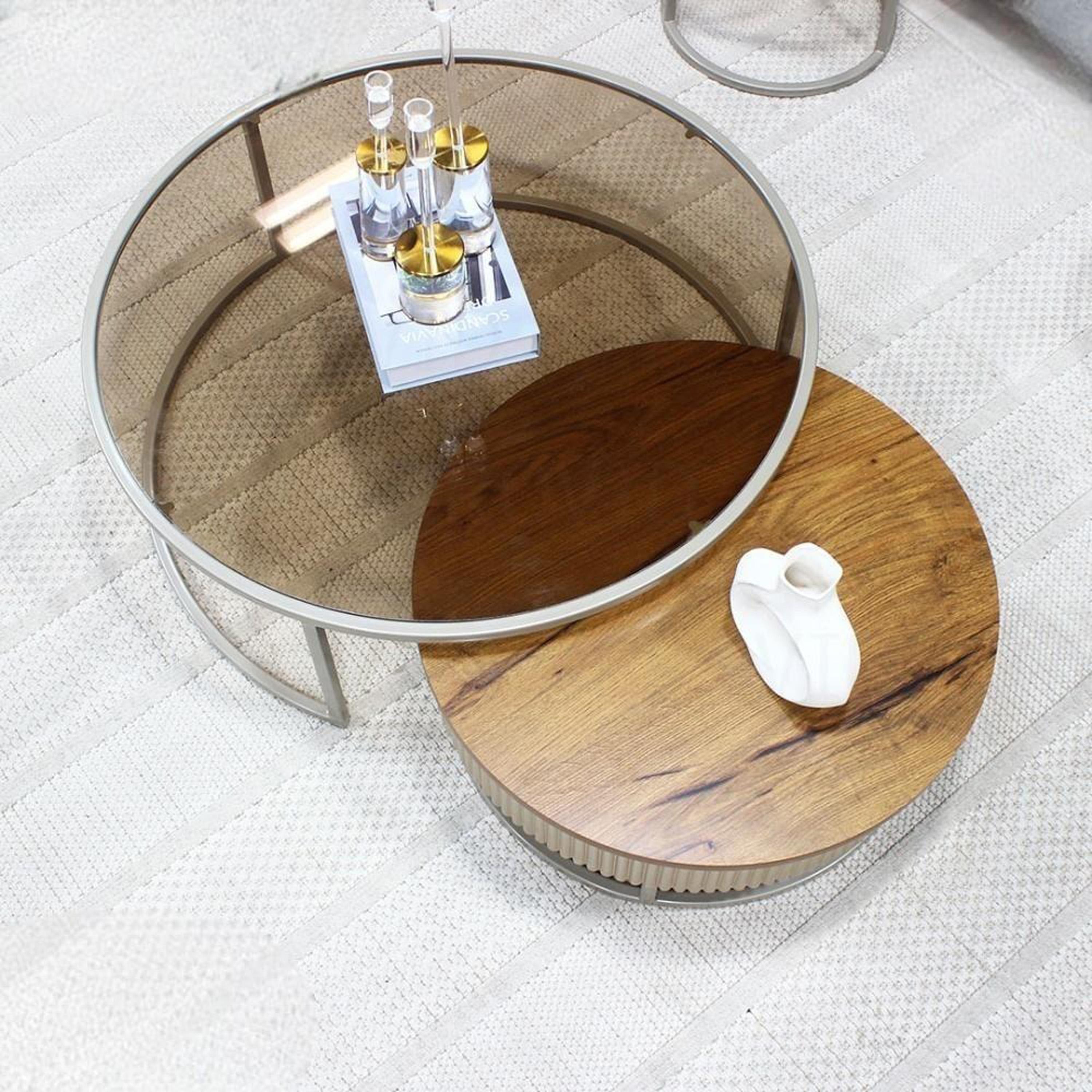 Glass Top 6-Piece Table Set-furniture-livingroom-coffeetables-image-2