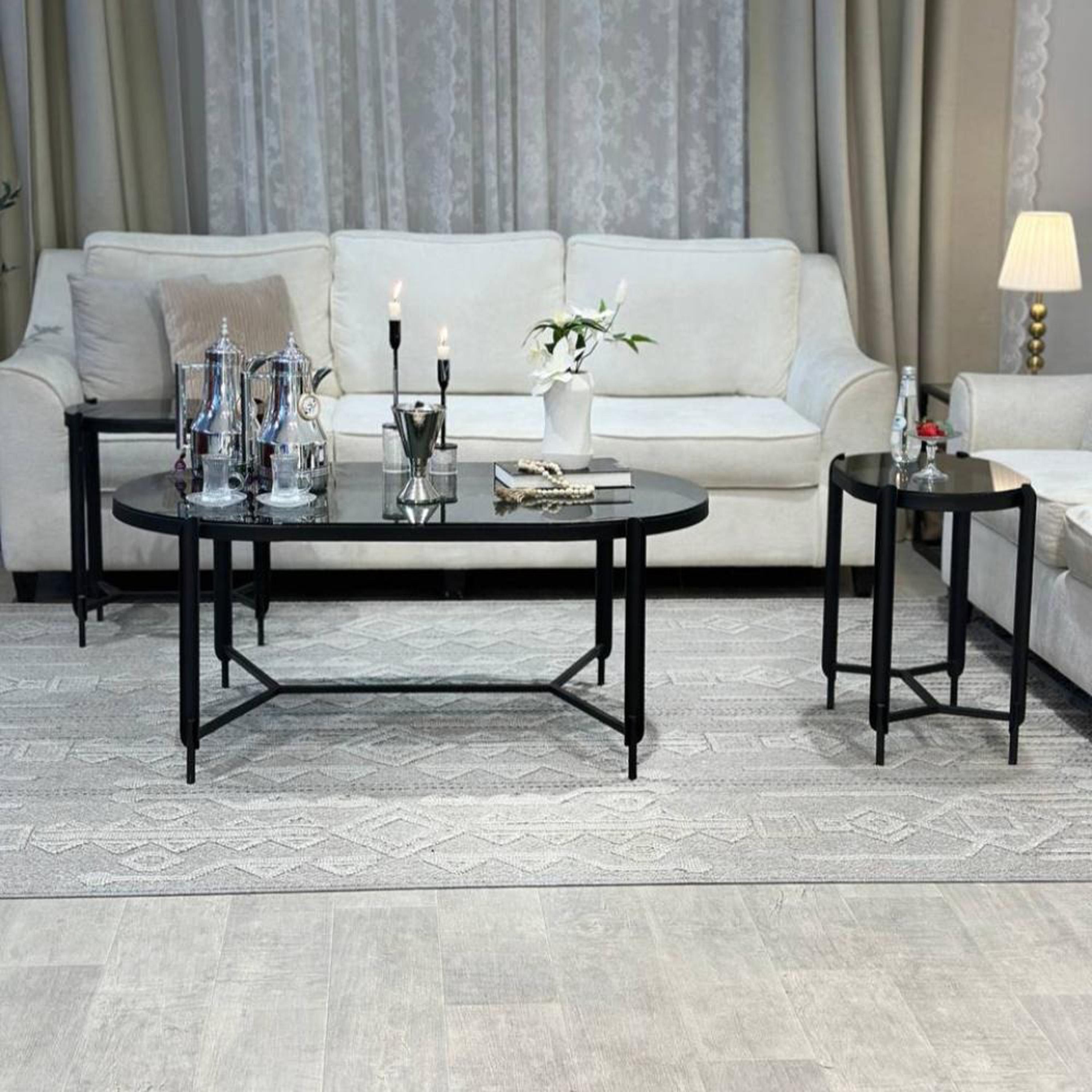 Glass Top 5-Piece Table Set-furniture-livingroom-coffeetables-image-3