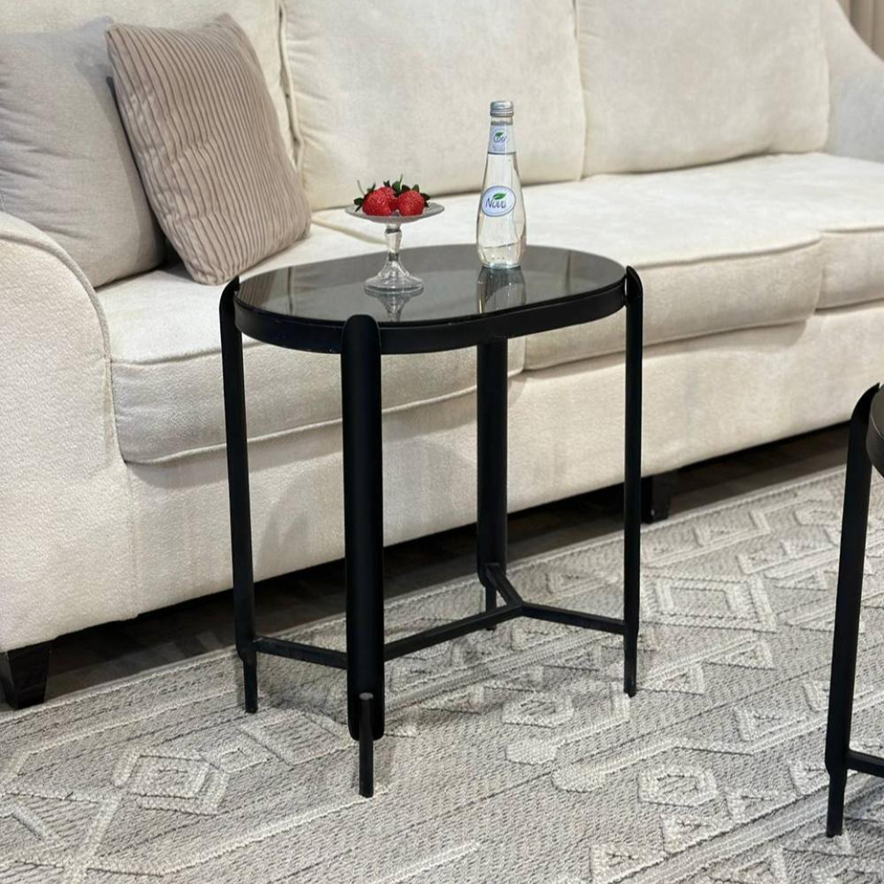 Glass Top 5-Piece Table Set-furniture-livingroom-coffeetables-image-4