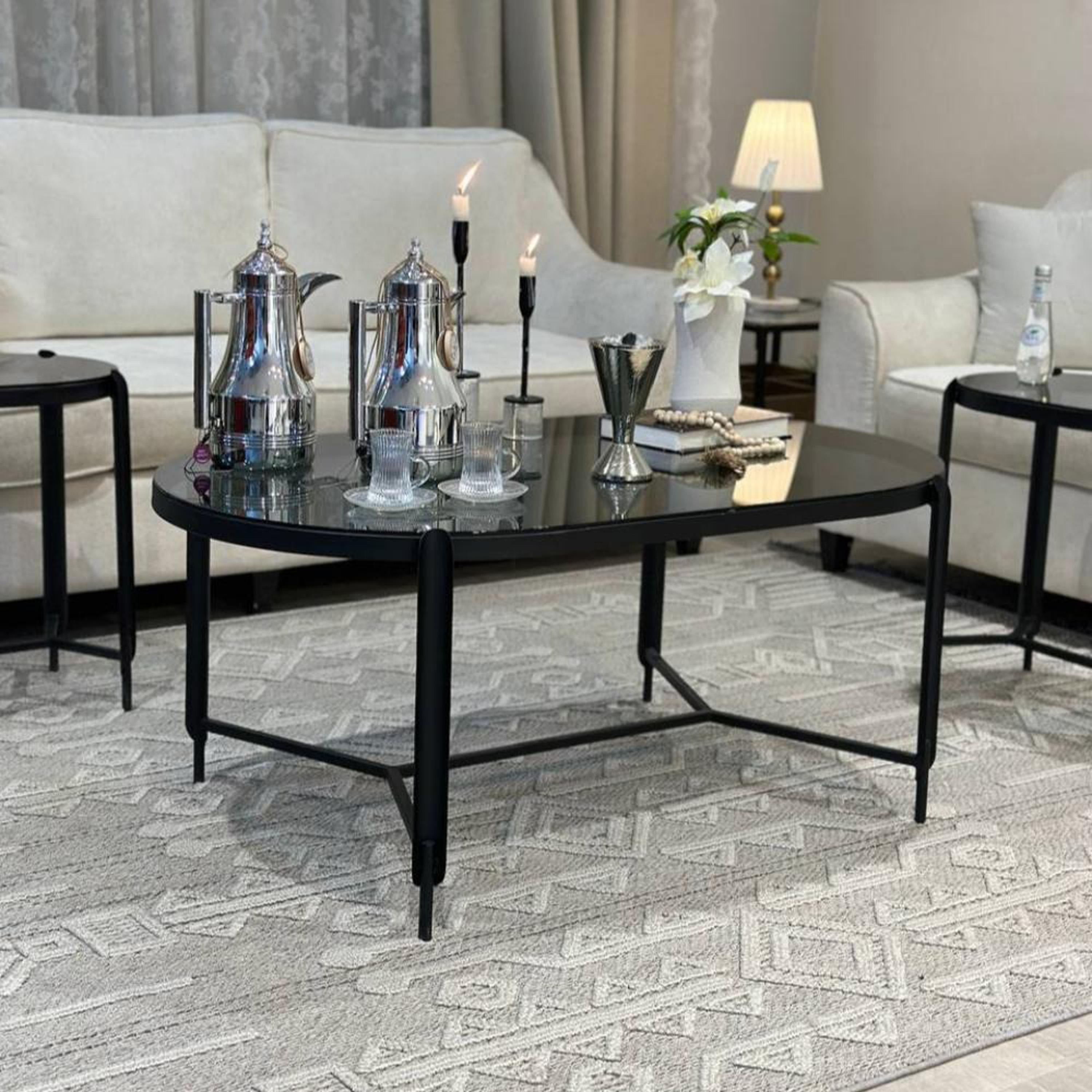 Glass Top 5-Piece Table Set-furniture-livingroom-coffeetables-image-5