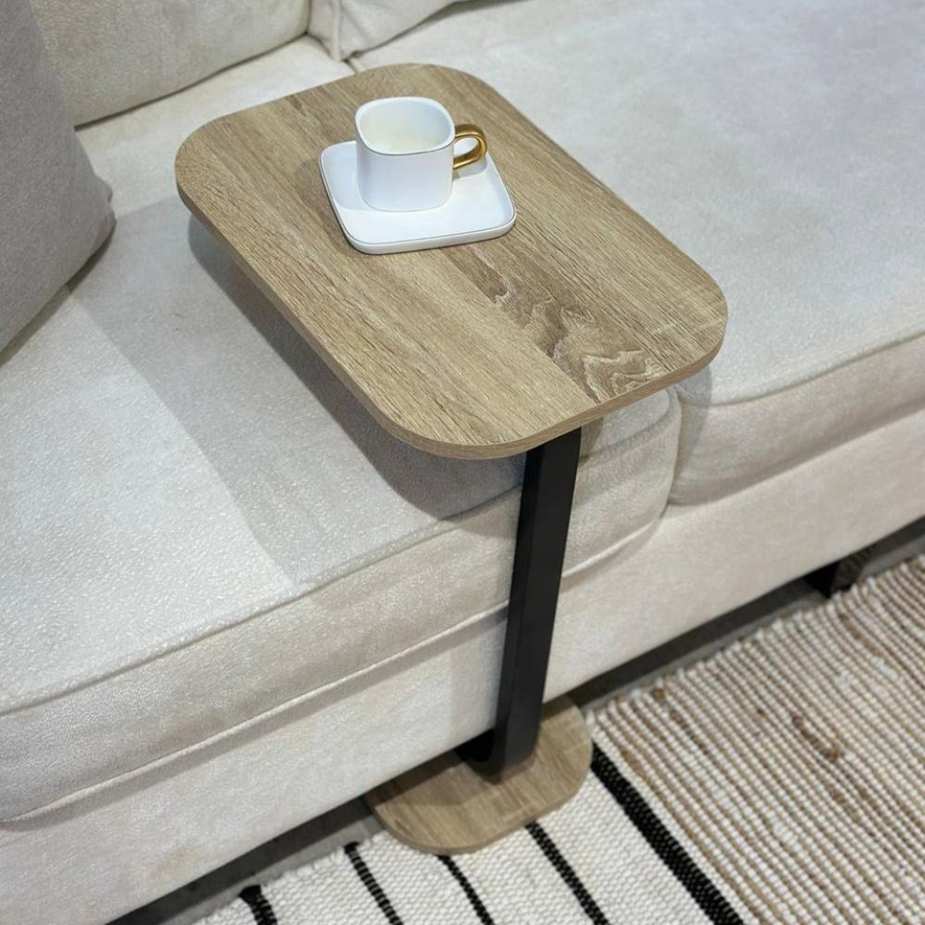 Wooden Top Serving Table - 45x28x60 cms-furniture-livingroom-sideandendtables-image-2