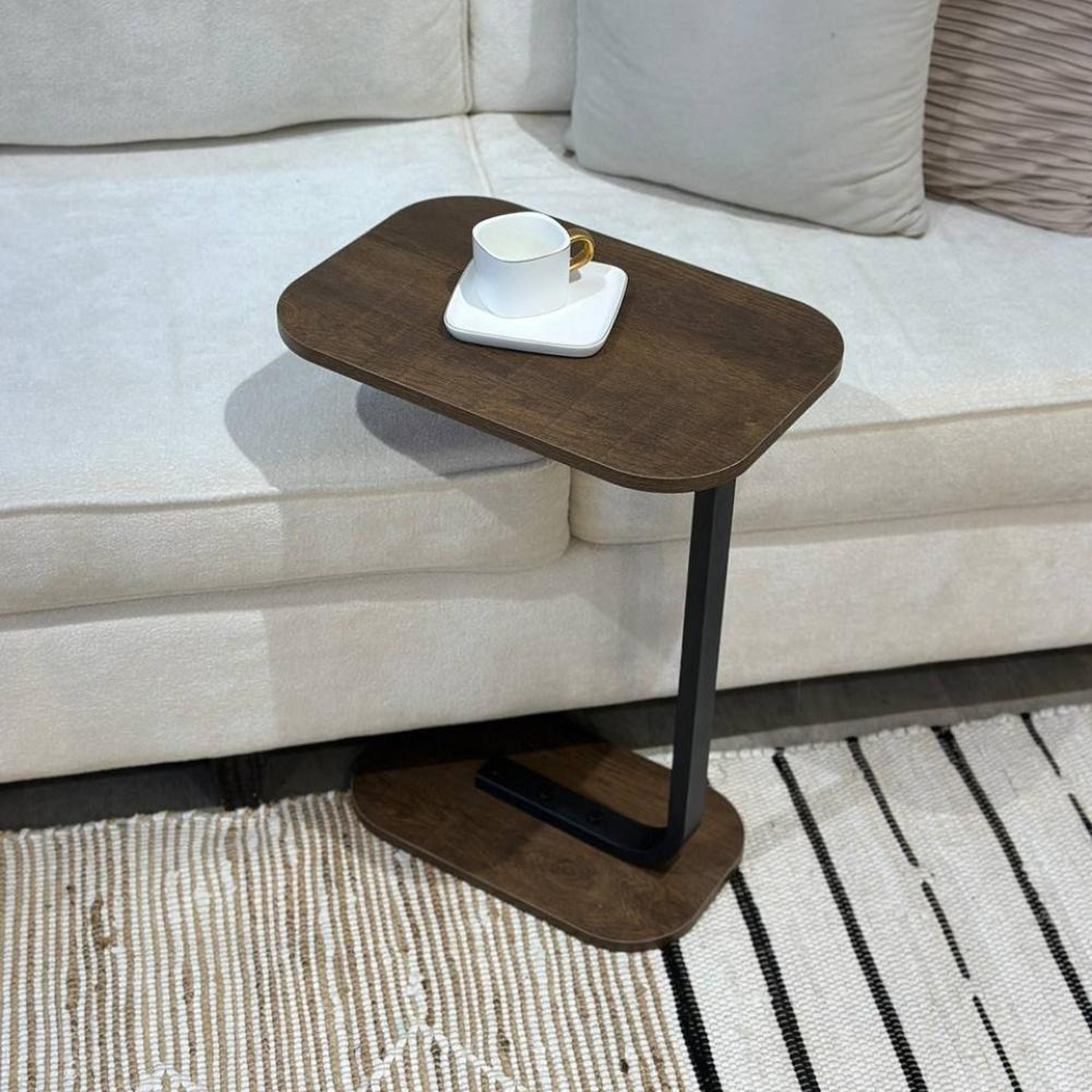Wooden Top Serving Table - 45x28x60 cms-furniture-livingroom-sideandendtables-image-3
