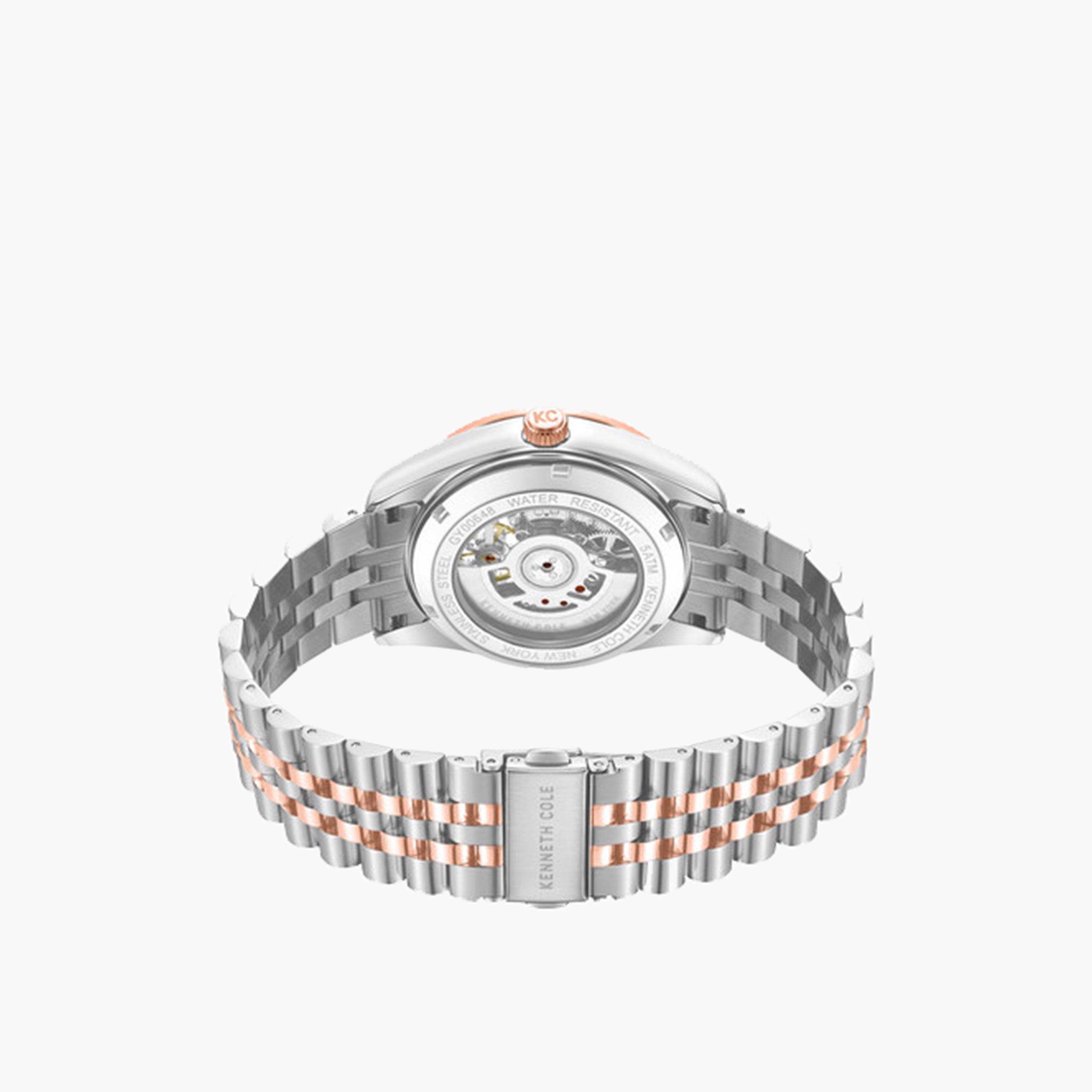 Kenneth Cole Men's 43MM Multicolour Automatic Stainless Steel Strap Watch | KCWGY0064802-men-watchesandjewellery-watches-image-3