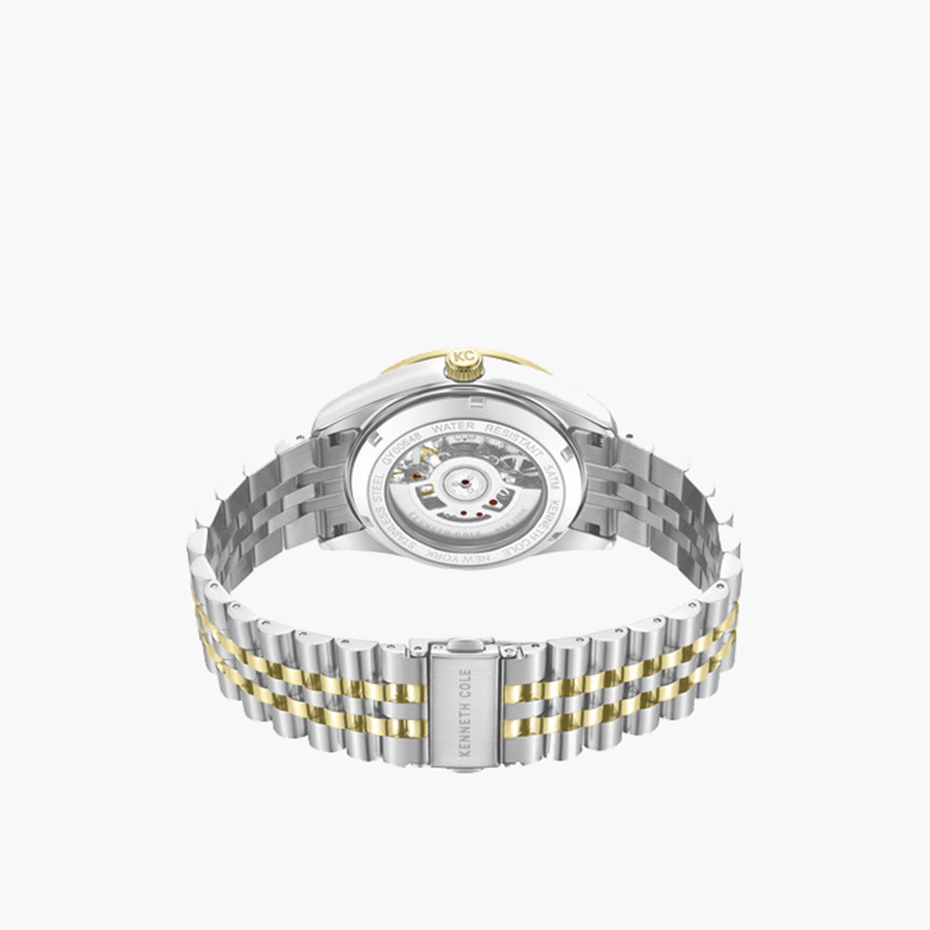 Kenneth Cole Men's 43MM Multicolour Automatic Stainless Steel Strap Watch | KCWGY0064803-men-watchesandjewellery-watches-image-3
