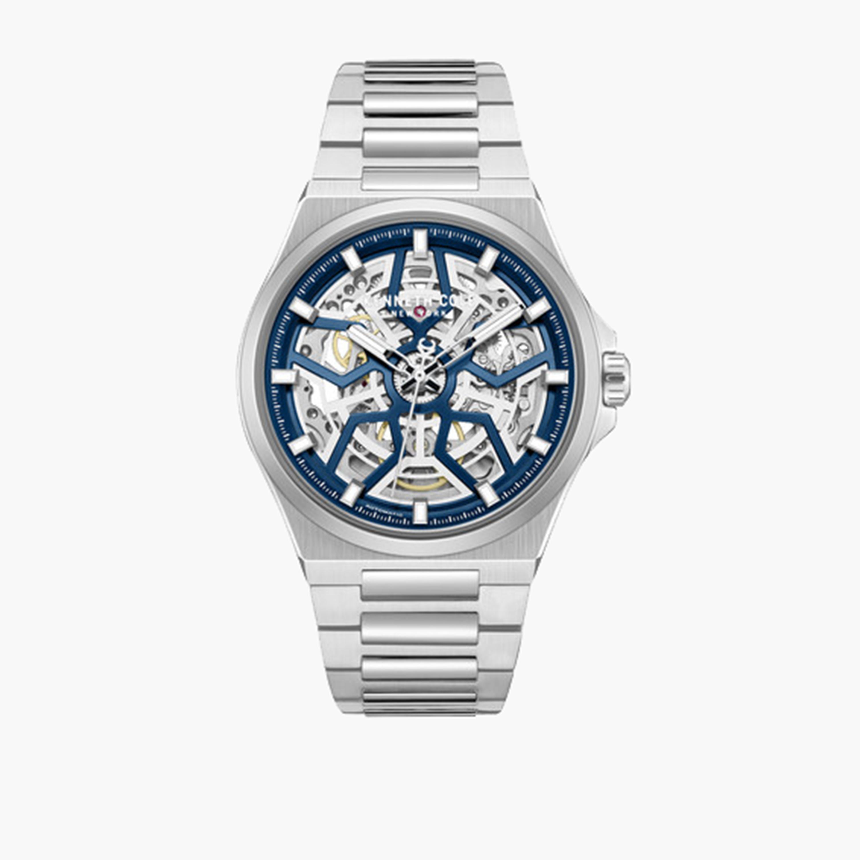 Kenneth Cole Men's 43MM  Silver  Automatic Stainless Steel Strap Watch | KCWGY0065301-men-watchesandjewellery-watches-image-1